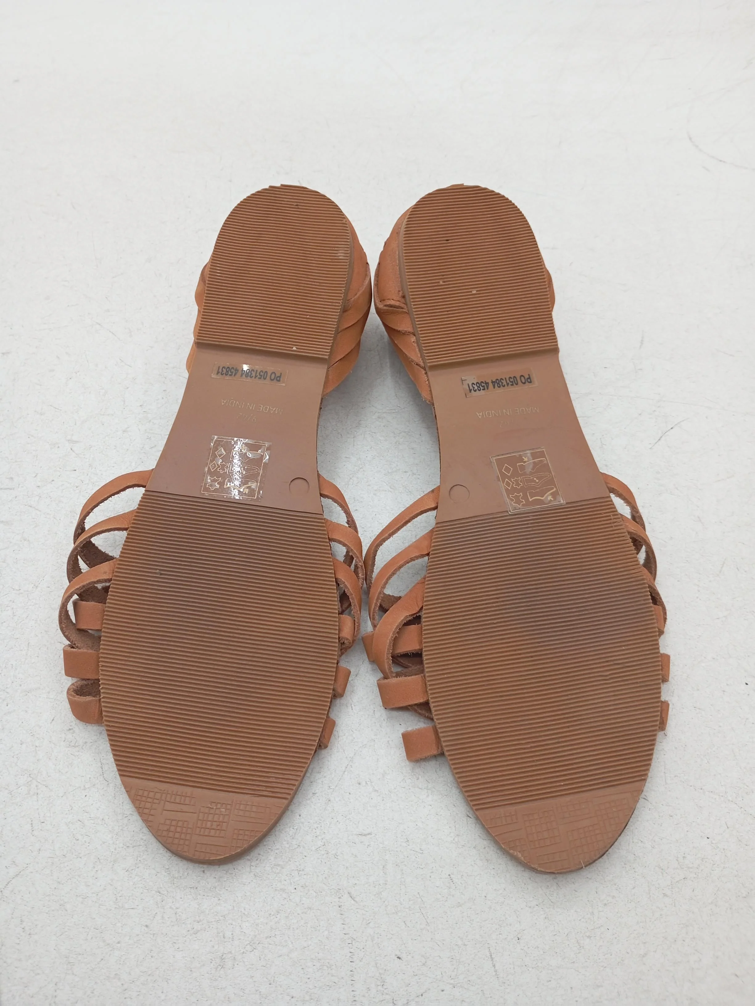 Office Women's Sandals UK 8 Tan 100% Suede Strappy - Image 7