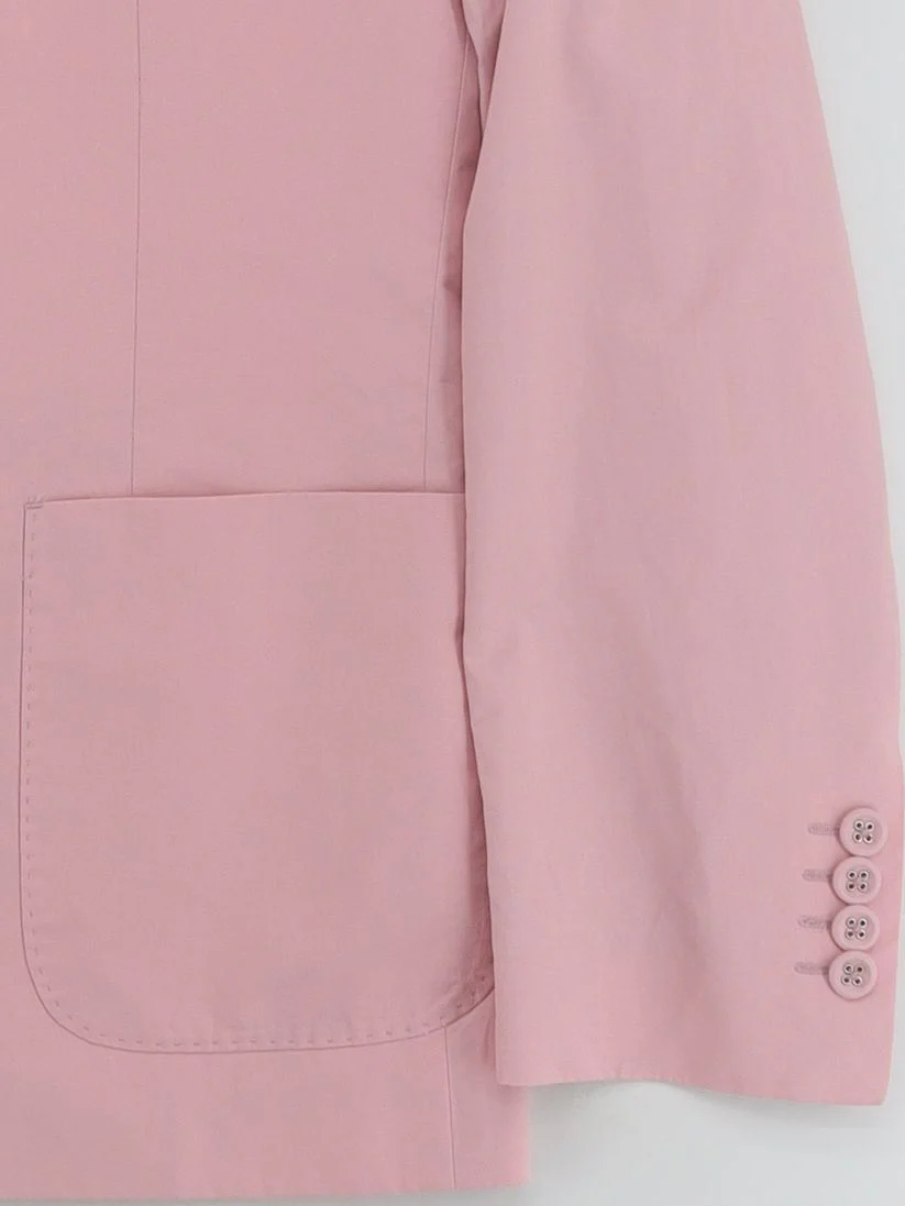 Officine Générale Men's Blazer Chest: 38 in Pink Cotton - Image 4