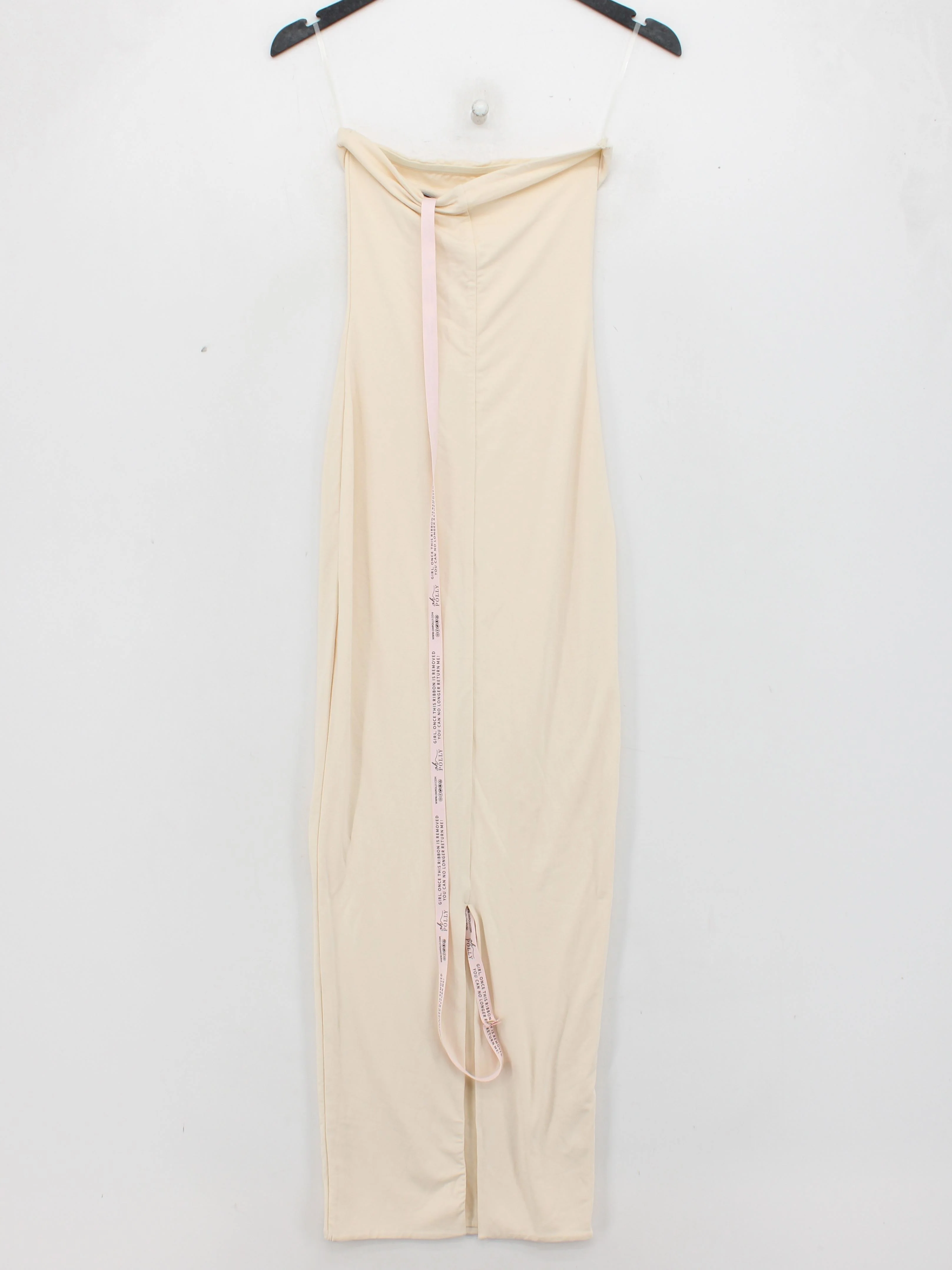 Oh Polly A-Line Maxi Dress UK6 in Cream - Image 2