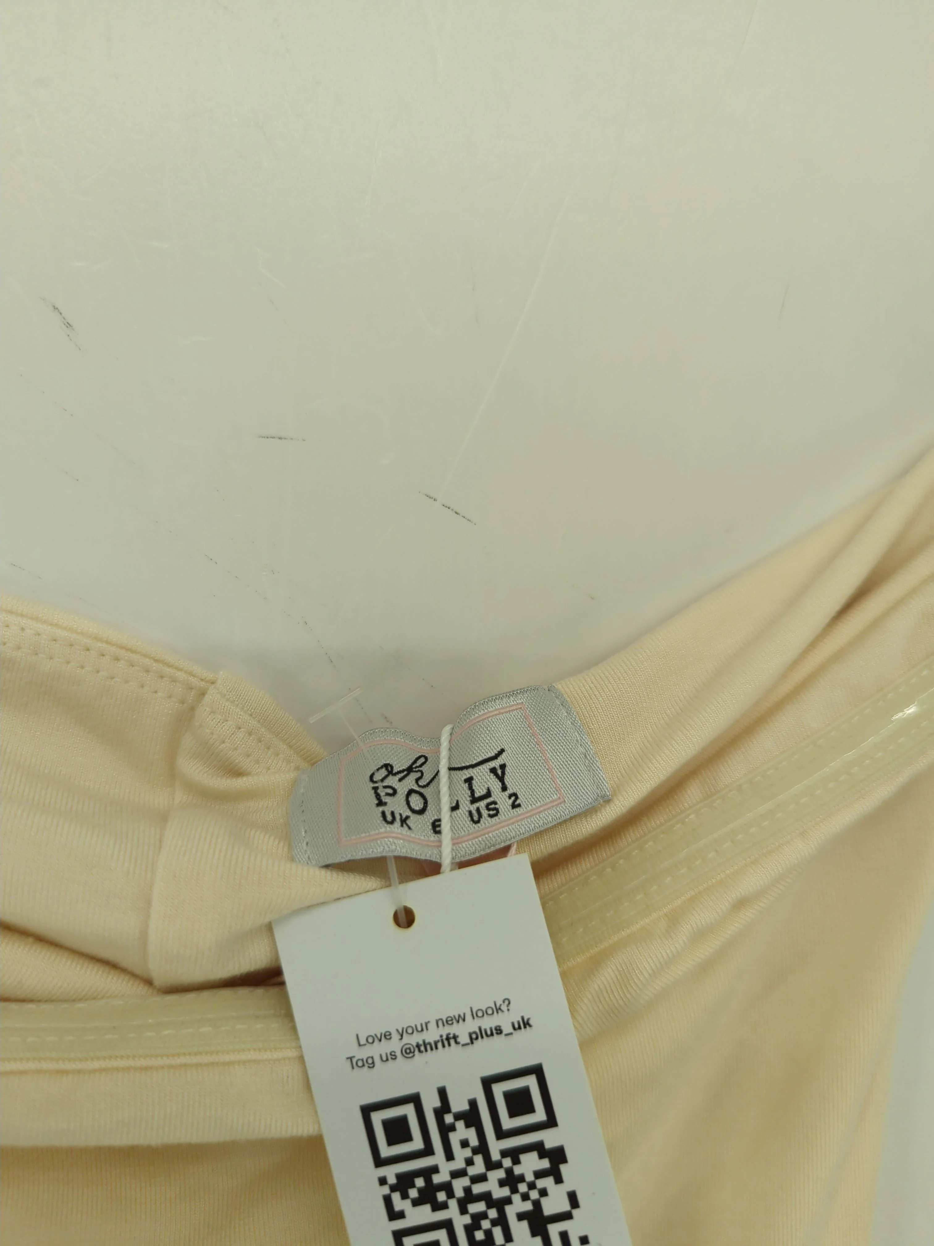 Oh Polly A-Line Maxi Dress UK6 in Cream - Image 5