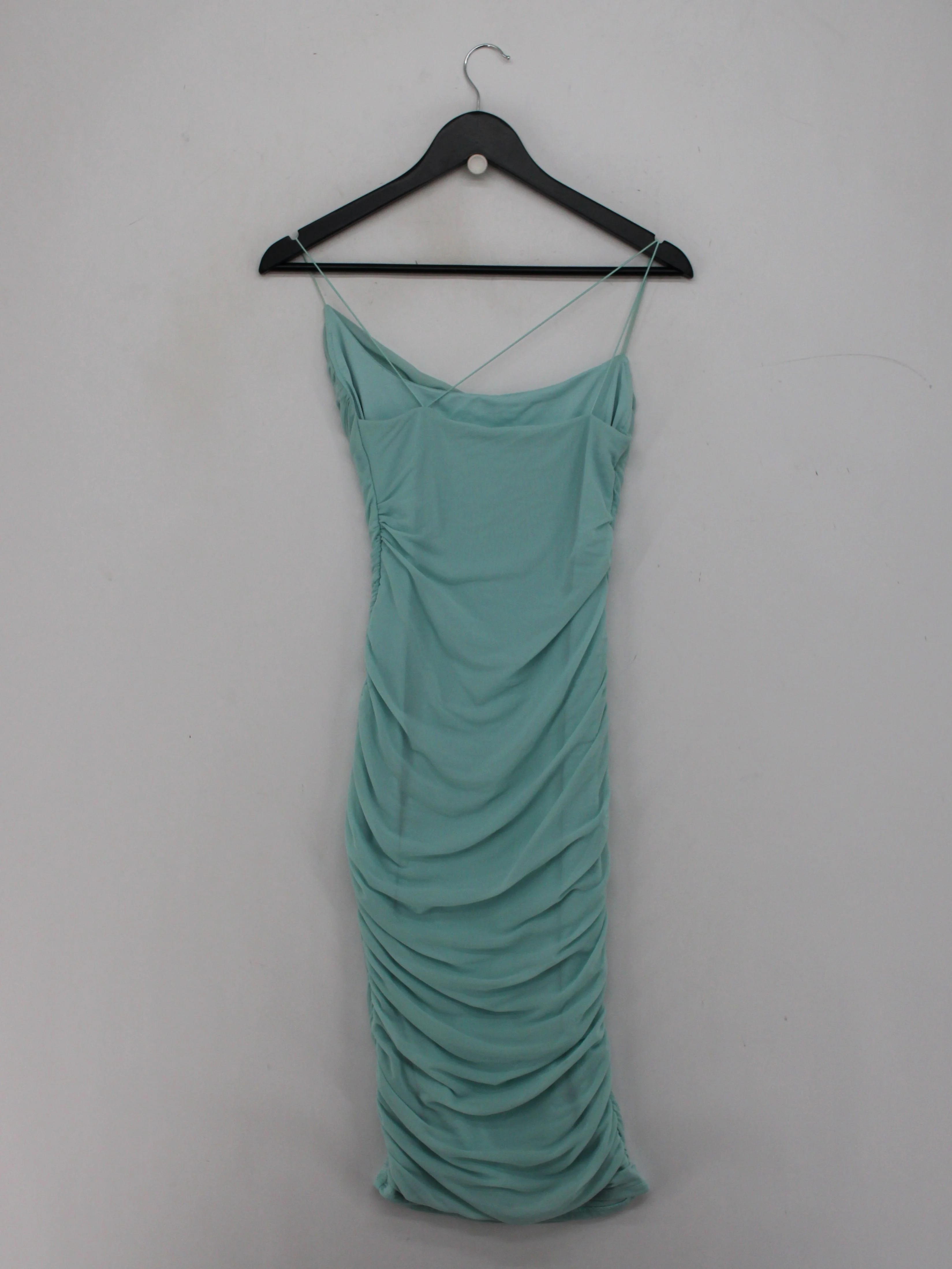 Oh Polly Bodycon Midi Dress UK10 in Blue - Image 2