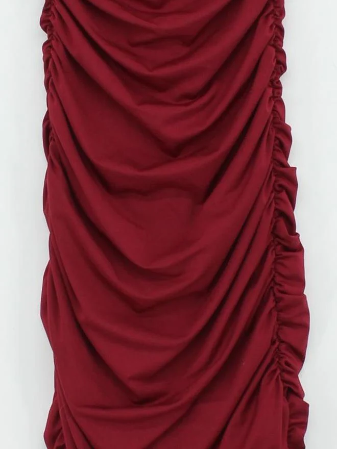 Oh Polly Bodycon Midi Dress UK6 in Red - Image 3