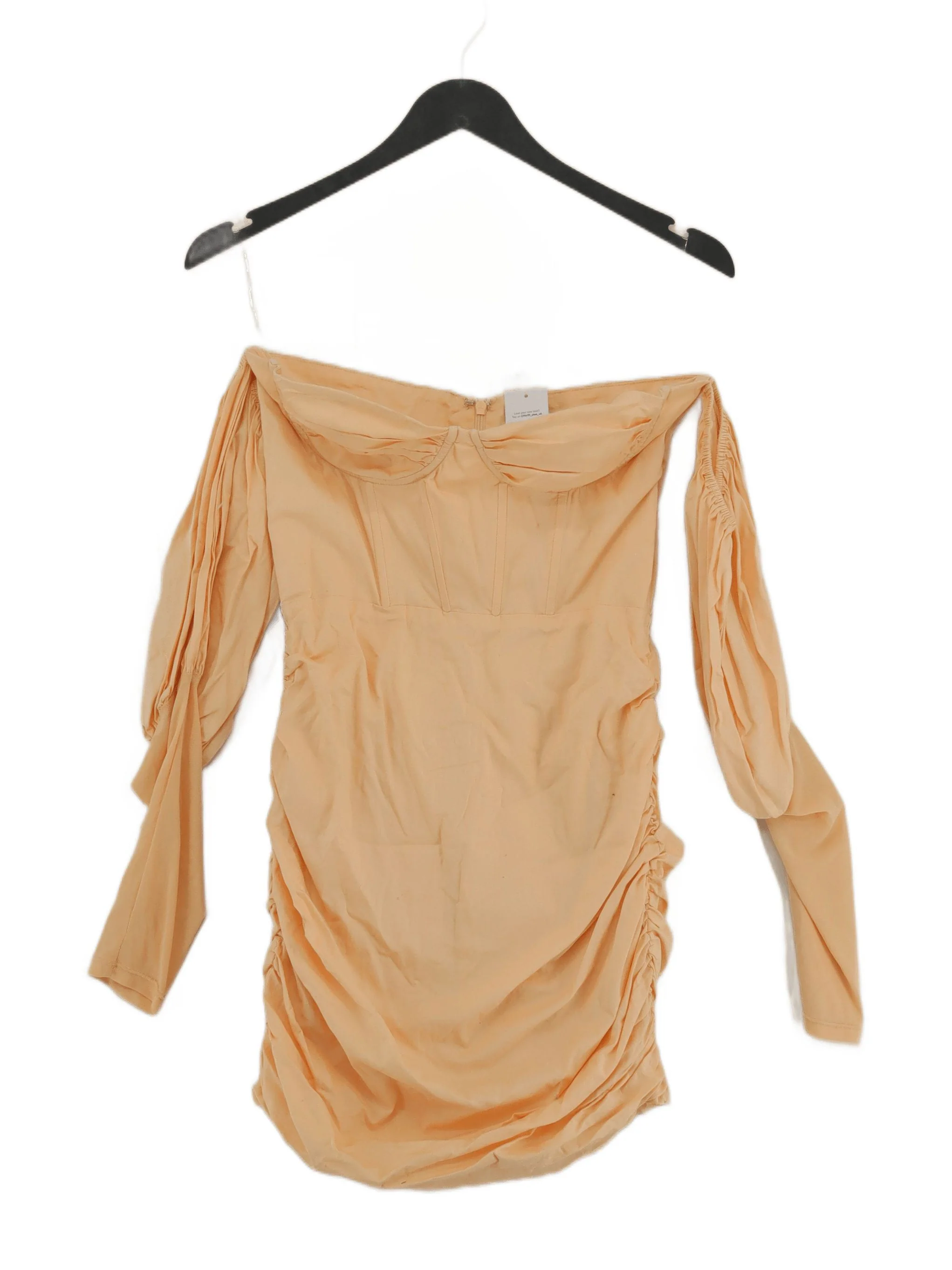 Oh Polly Bodycon Mini Dress UK10 in Orange