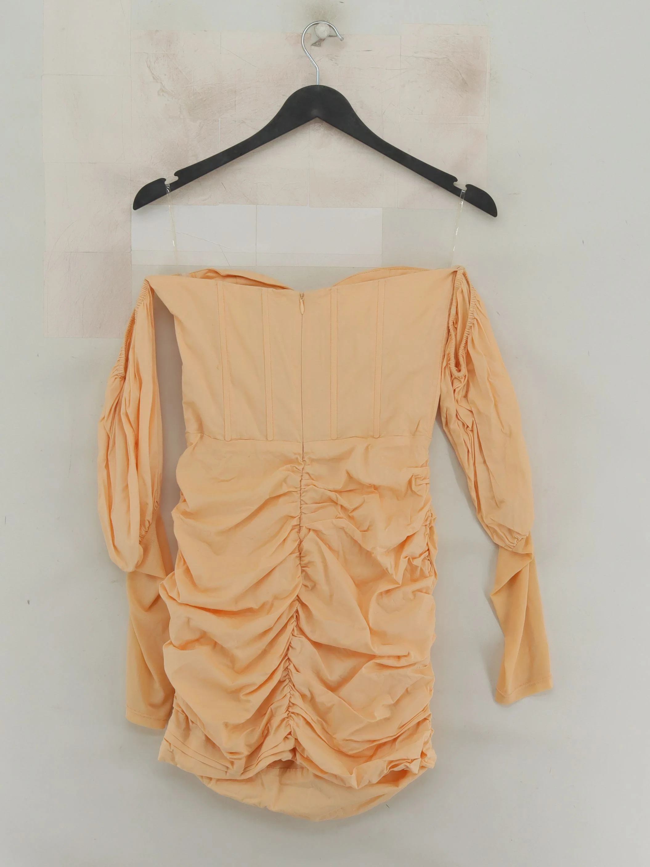 Oh Polly Bodycon Mini Dress UK10 in Orange - Image 2