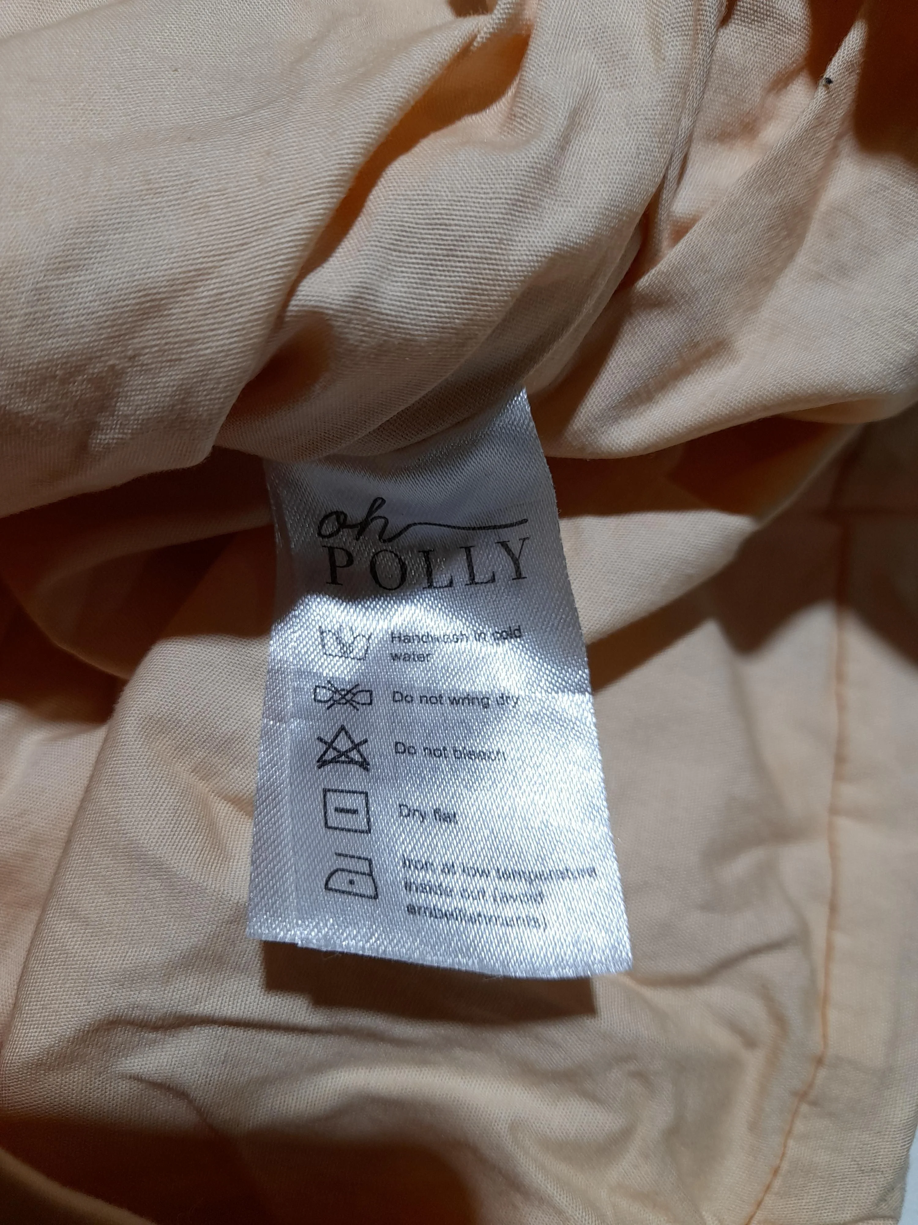 Oh Polly Bodycon Mini Dress UK10 in Orange - Image 6