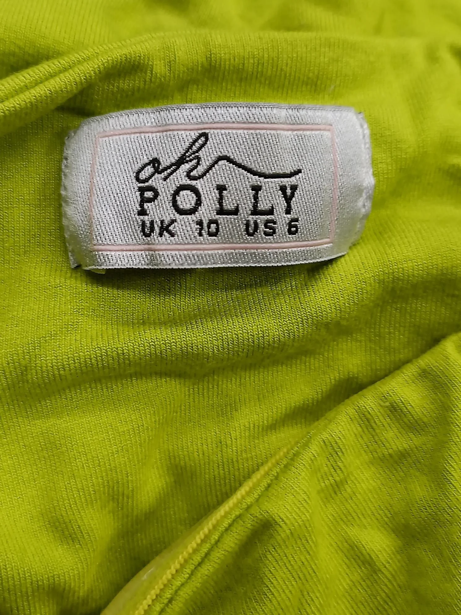 Oh Polly Bodycon Mini Dress UK10 in Yellow - Image 7