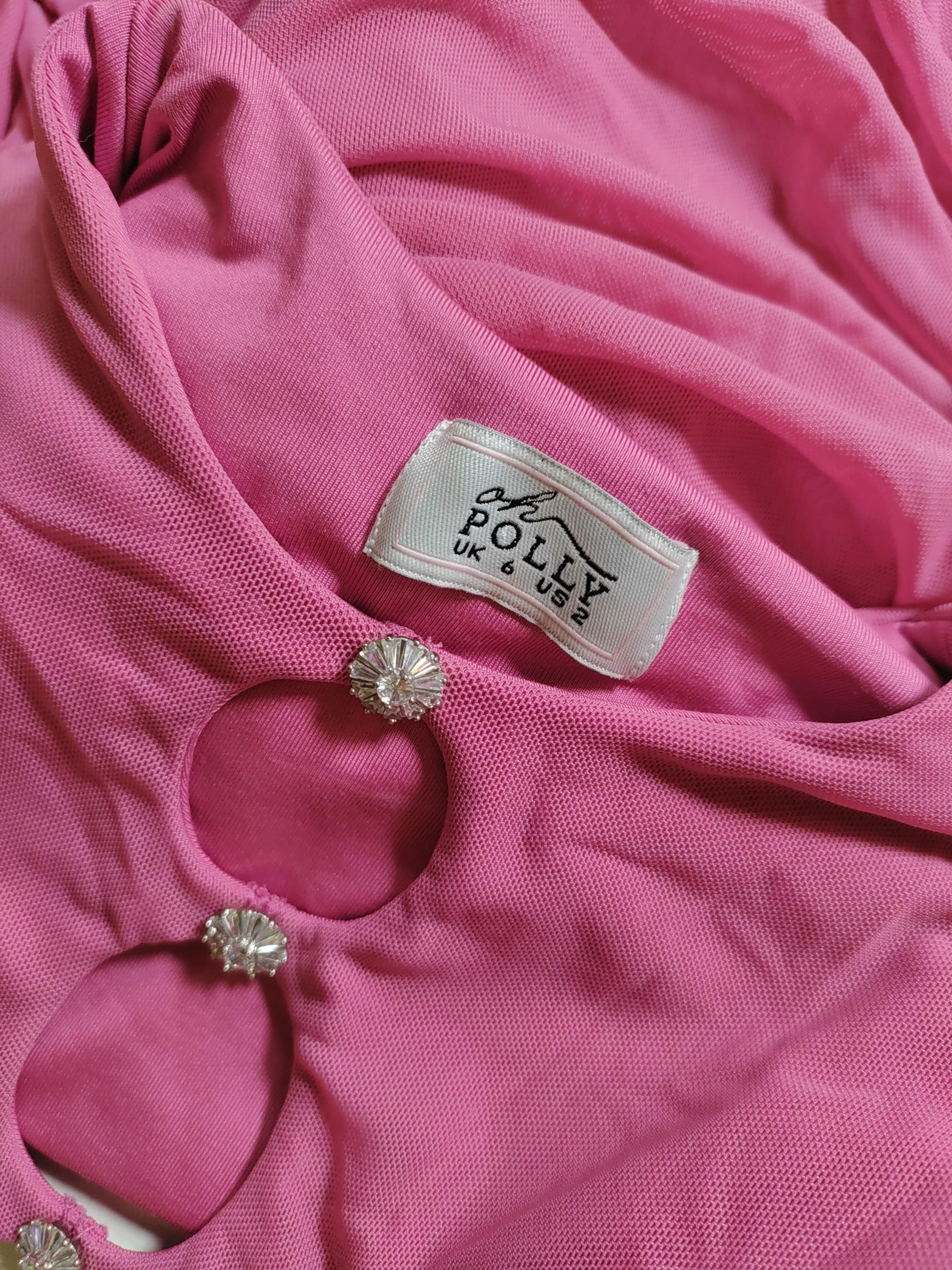 Oh Polly Bodycon Mini Dress UK6 in Pink - Image 6