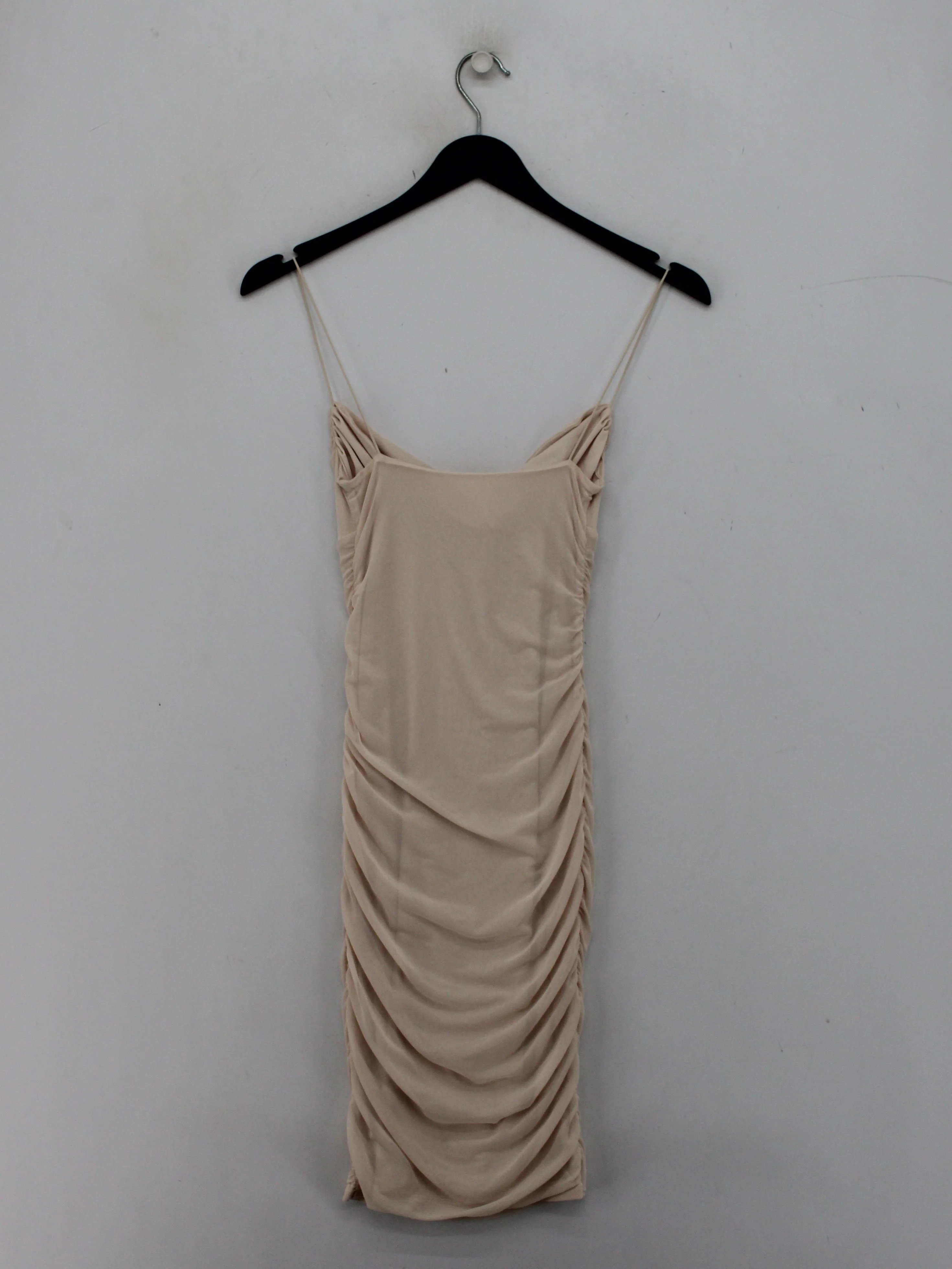 Oh Polly Bodycon Mini Dress UK8 in Cream - Image 2