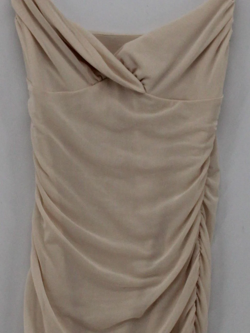 Oh Polly Bodycon Mini Dress UK8 in Cream - Image 3