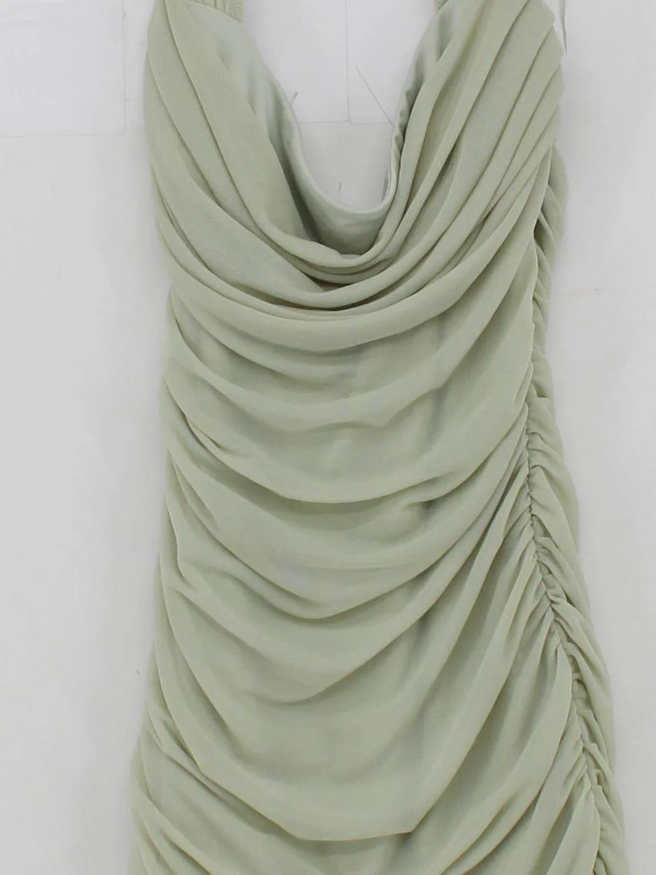 Oh Polly Bodycon Mini Dress UK8 in Green - Image 3
