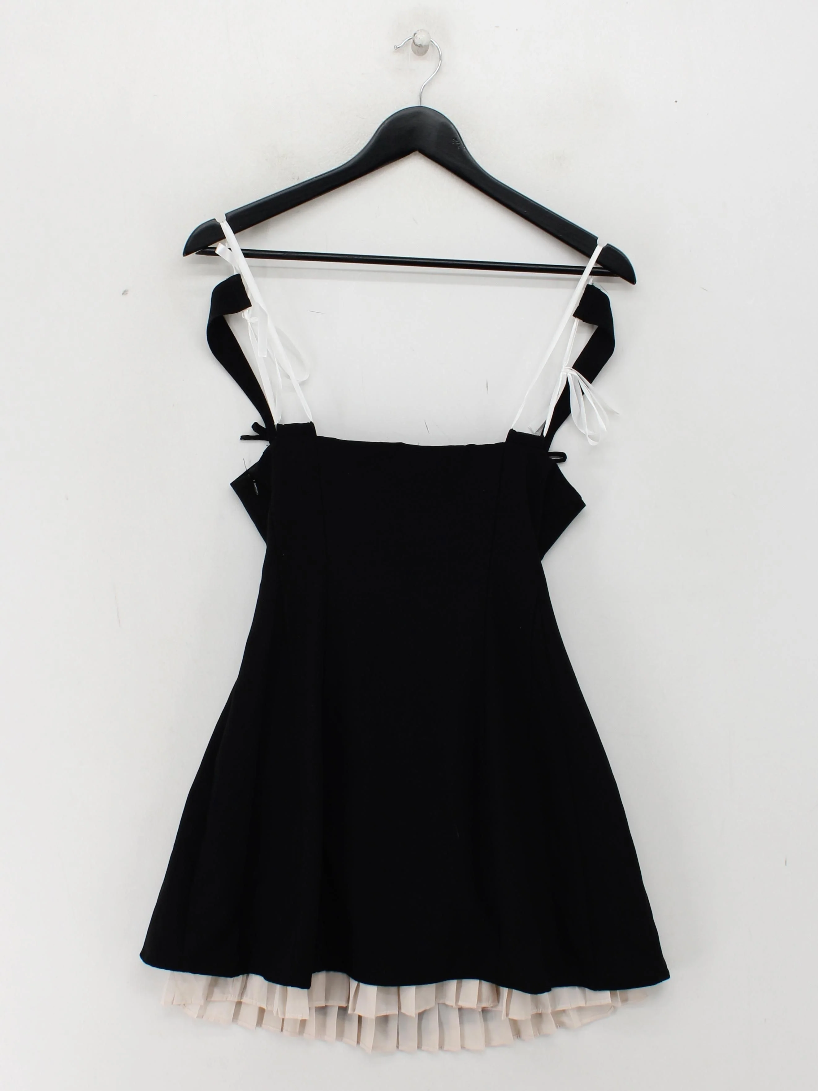 Oh Polly Mini Dress UK8 in Black - Image 2