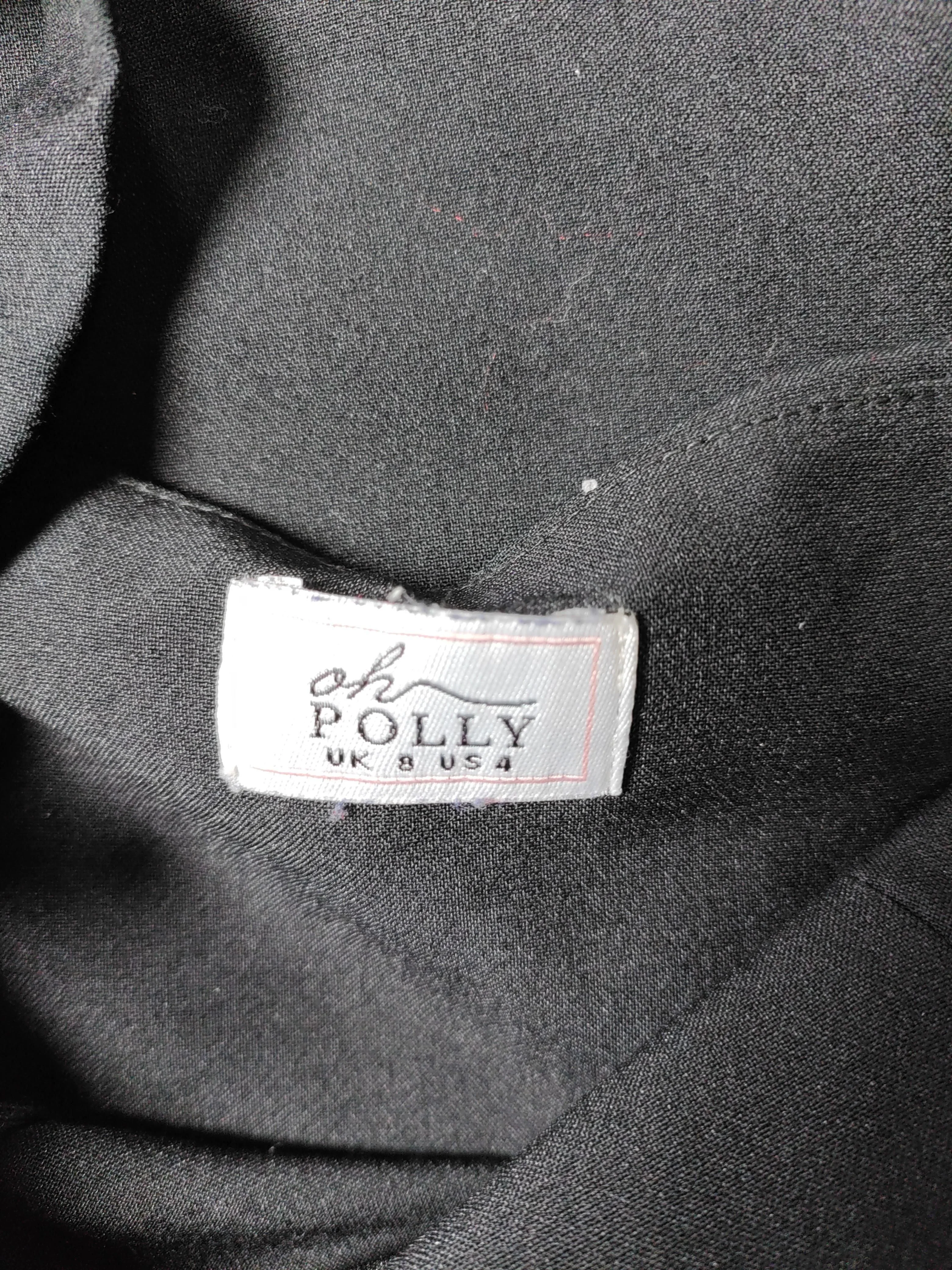 Oh Polly Mini Dress UK8 in Black - Image 5