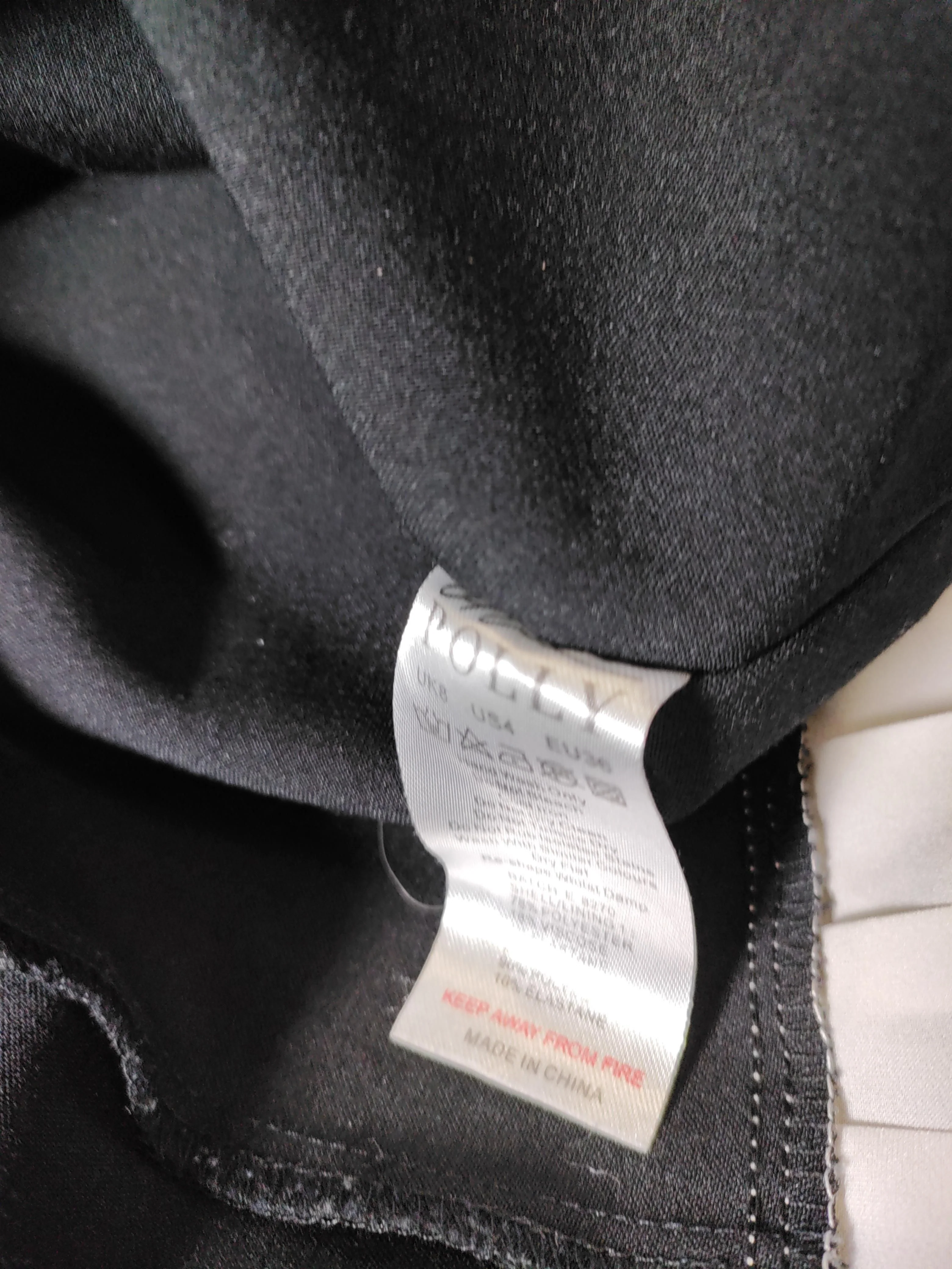 Oh Polly Mini Dress UK8 in Black - Image 6