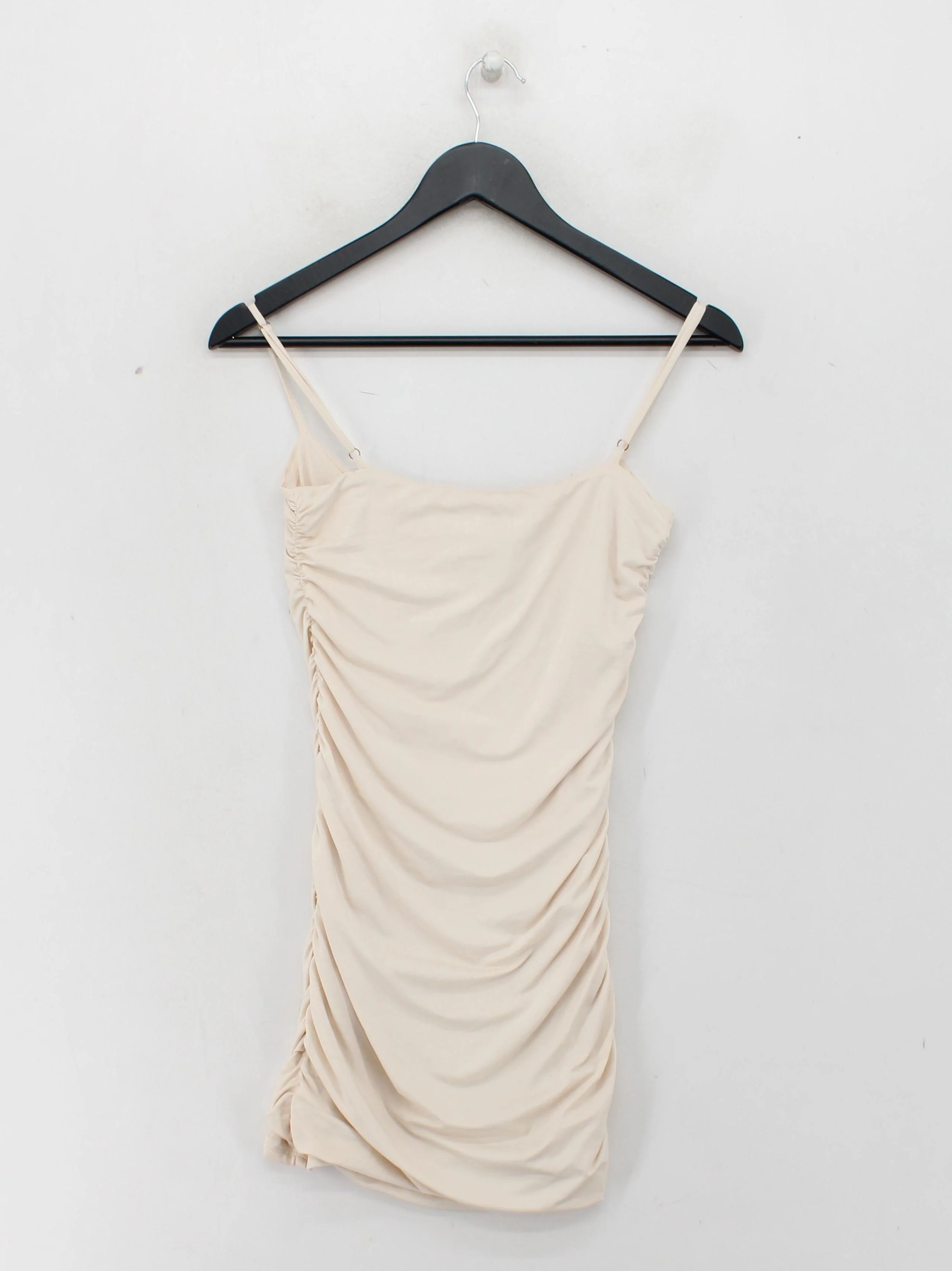 Oh Polly Tank Mini Dress UK10 in Cream - Image 2