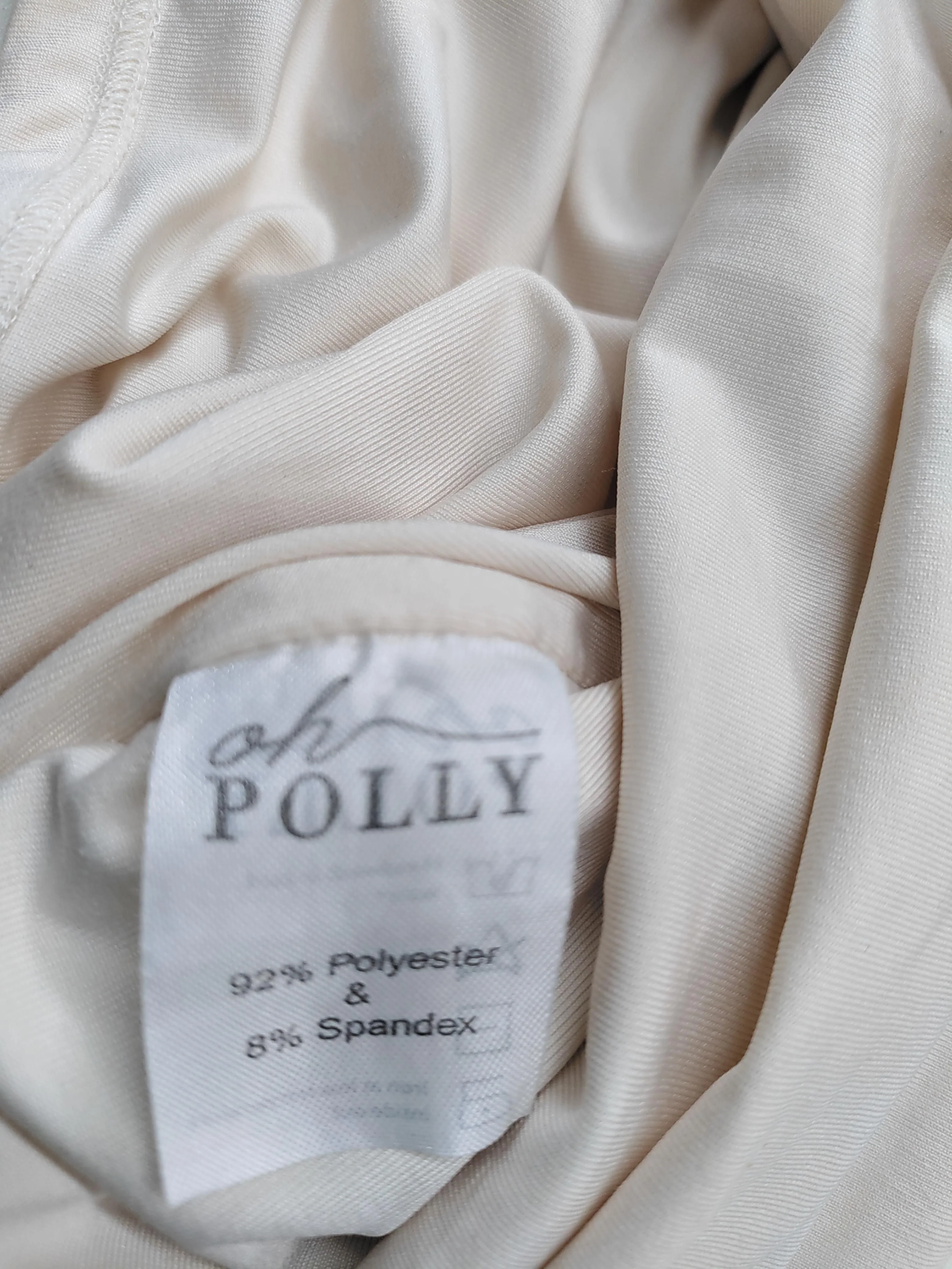 Oh Polly Tank Mini Dress UK10 in Cream - Image 6