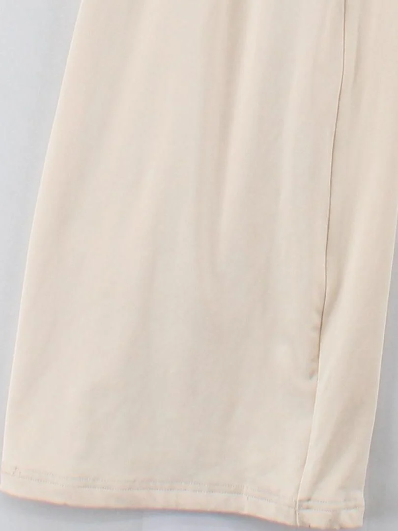 Oh Polly Women's Jumpsuit UK 8 Cream Polyester with Spandex Wide-Leg Jumpsuit - Image 4