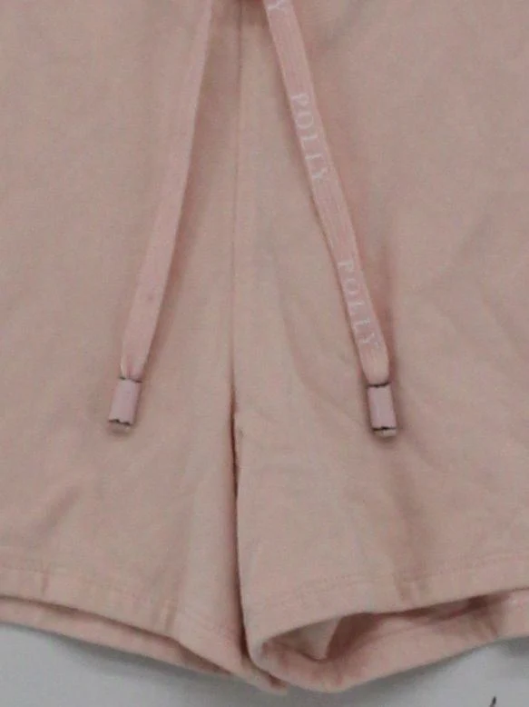 Oh Polly Women's Shorts M Pink Cotton with Elastane Sweat - Image 4