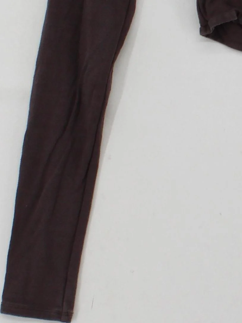 Oh Polly Women's Top UK 6 Brown Lyocell Modal with Elastane Cropped - Image 4