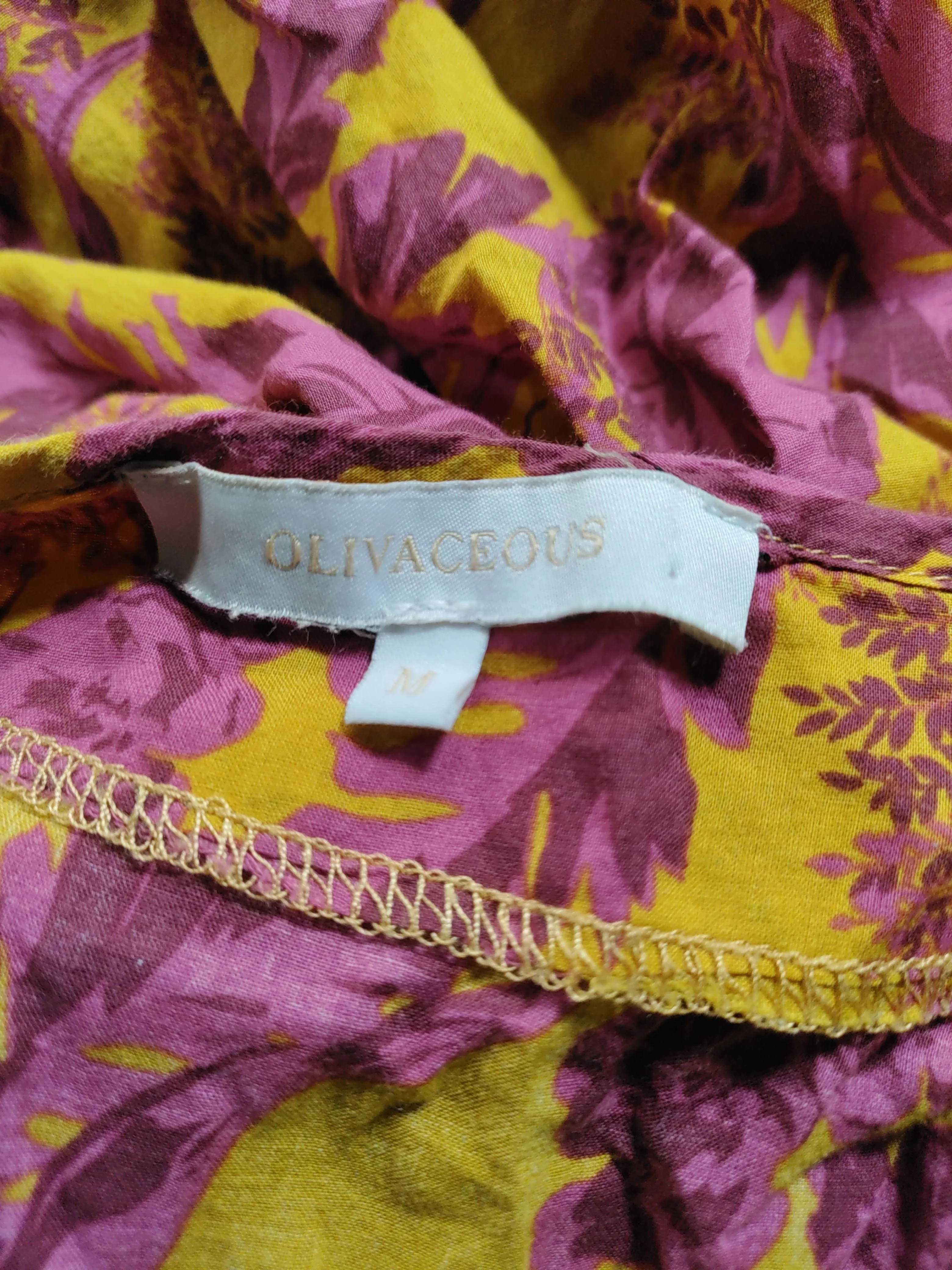 Olivaceous Maxi Dress M in Multi - Image 5