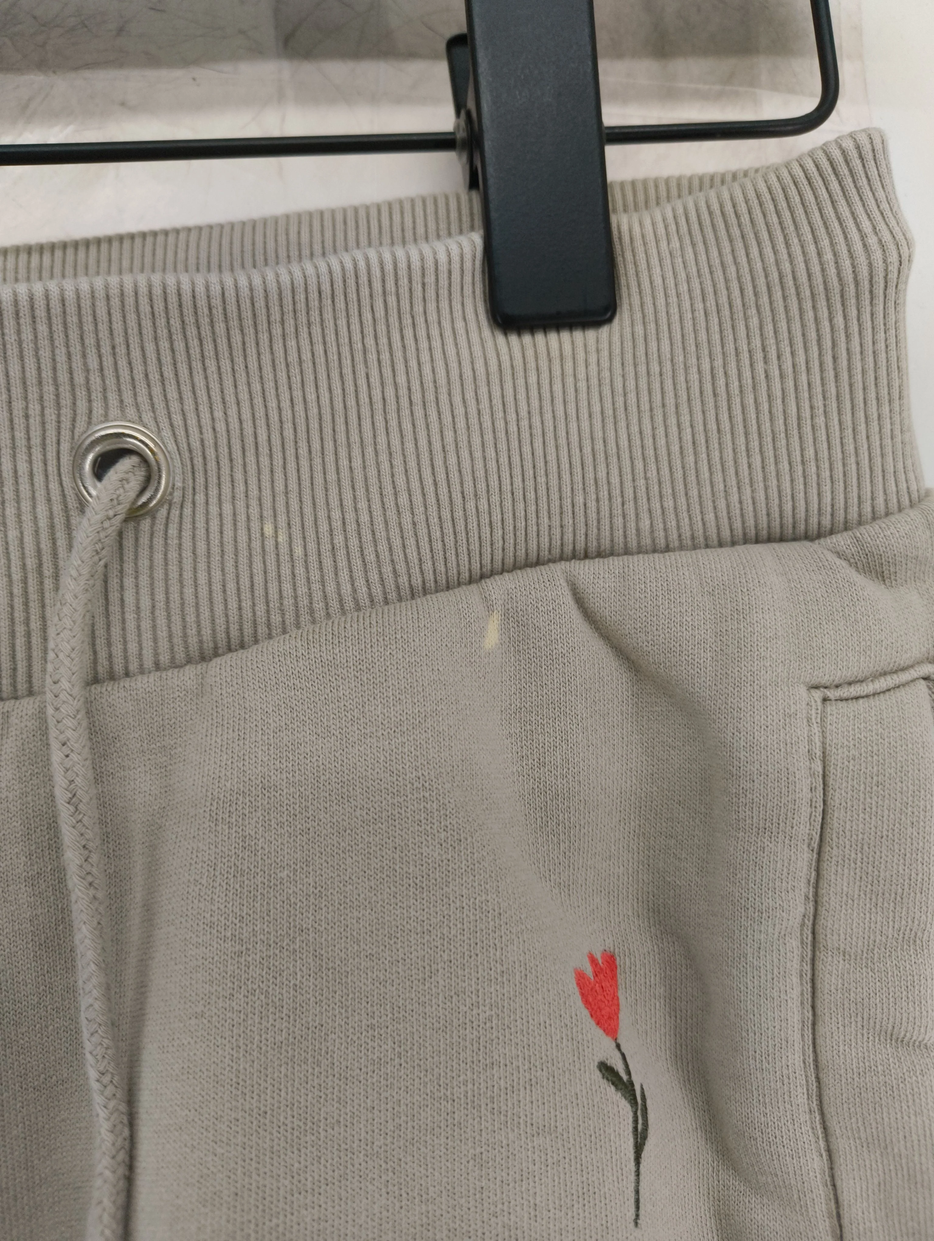 OLIVE AND FRANK Women's Sports Bottoms S Cream 100% Cotton Sweatpants - Image 5