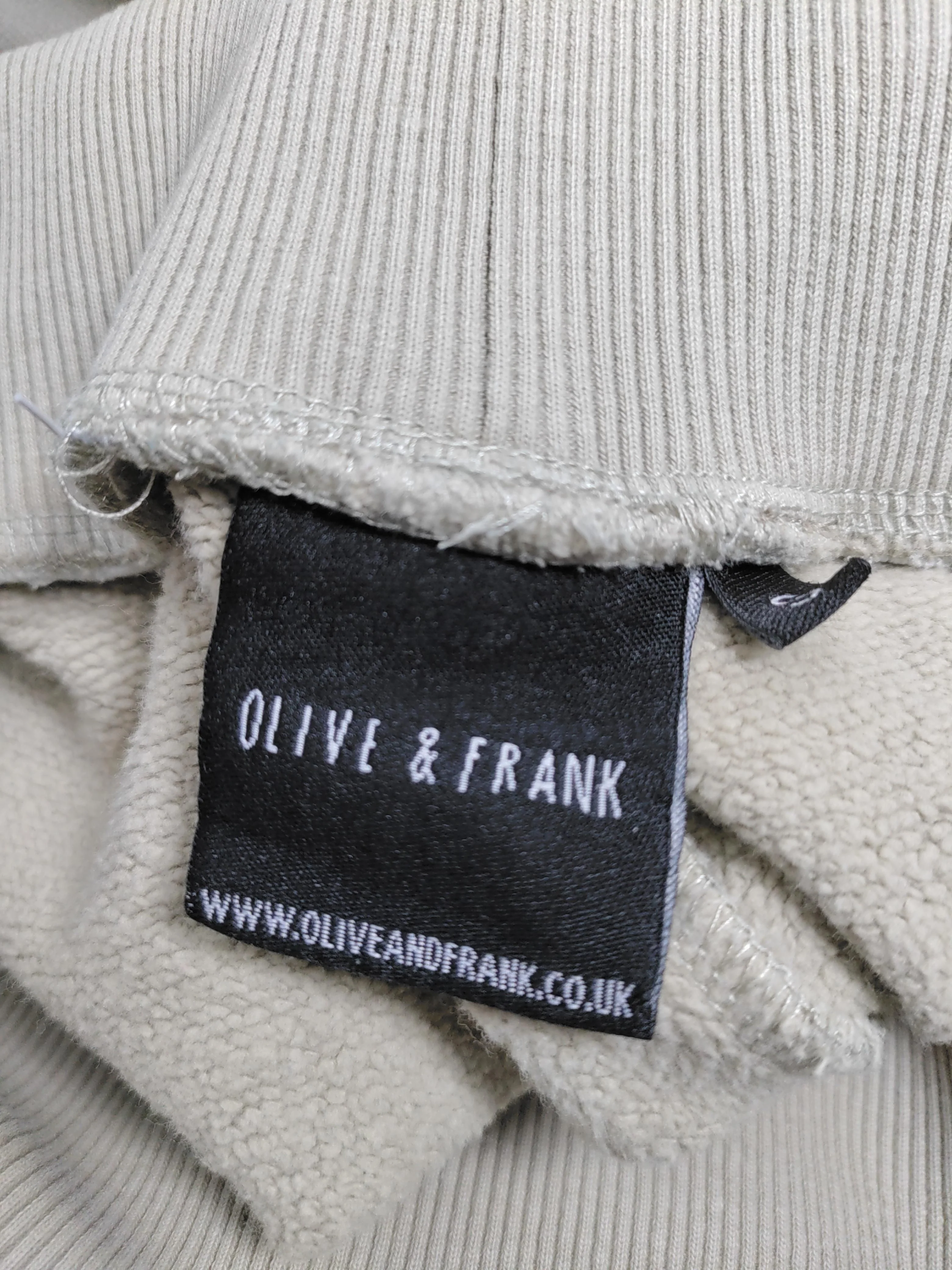 OLIVE AND FRANK Women's Sports Bottoms S Cream 100% Cotton Sweatpants - Image 6