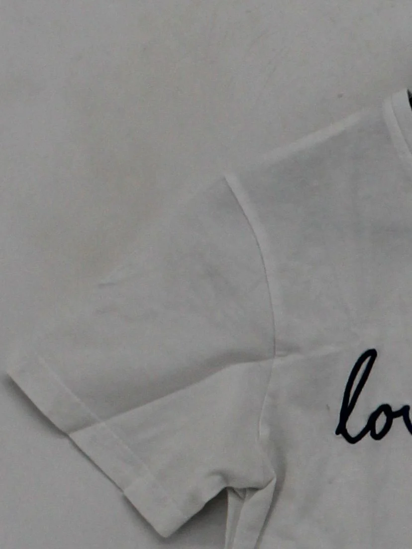 OLIVE AND FRANK Women's T-Shirt XS White 100% Cotton Basic - Image 4