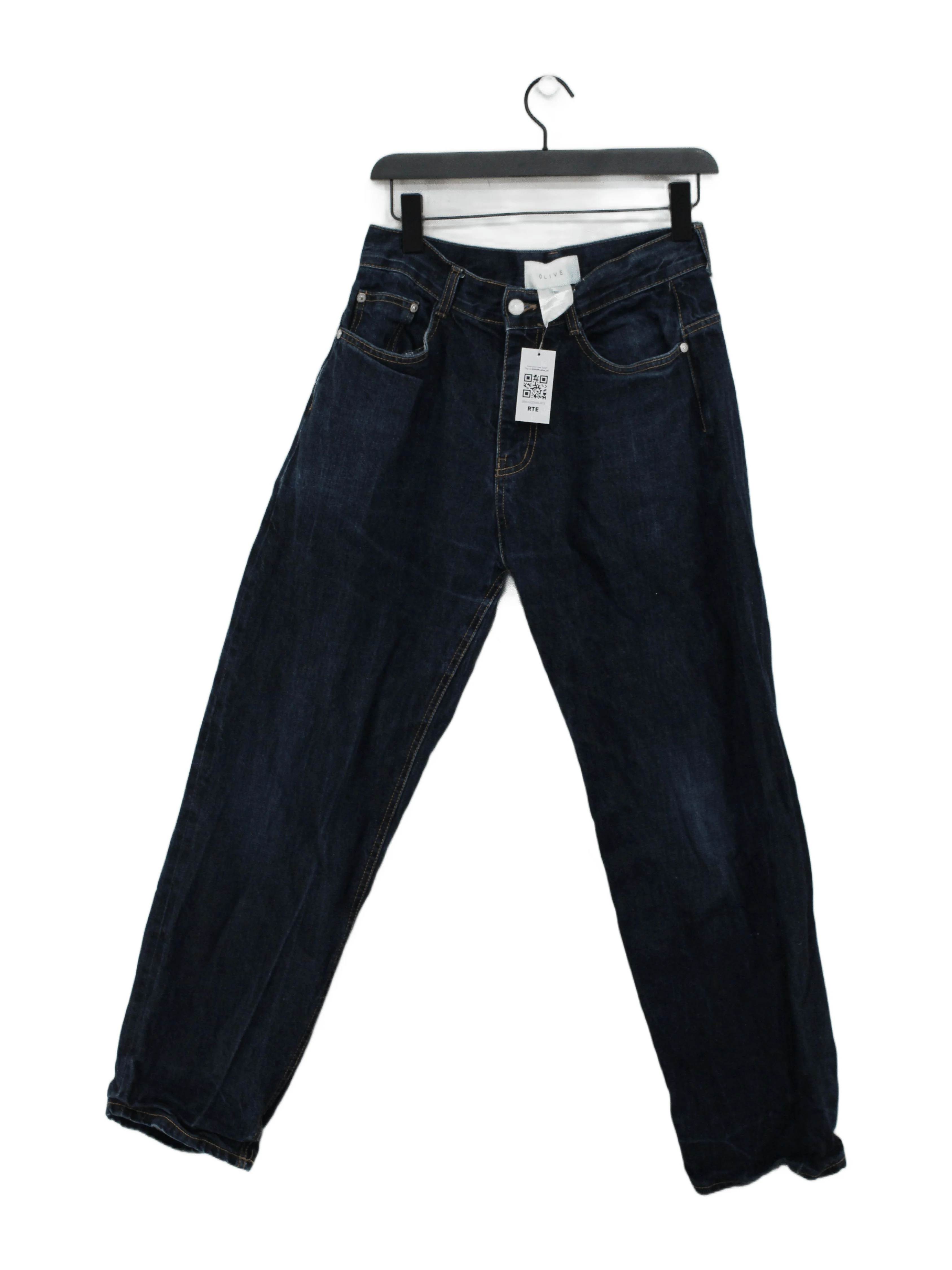 Olive Men's Jeans M Blue 100% Cotton Straight