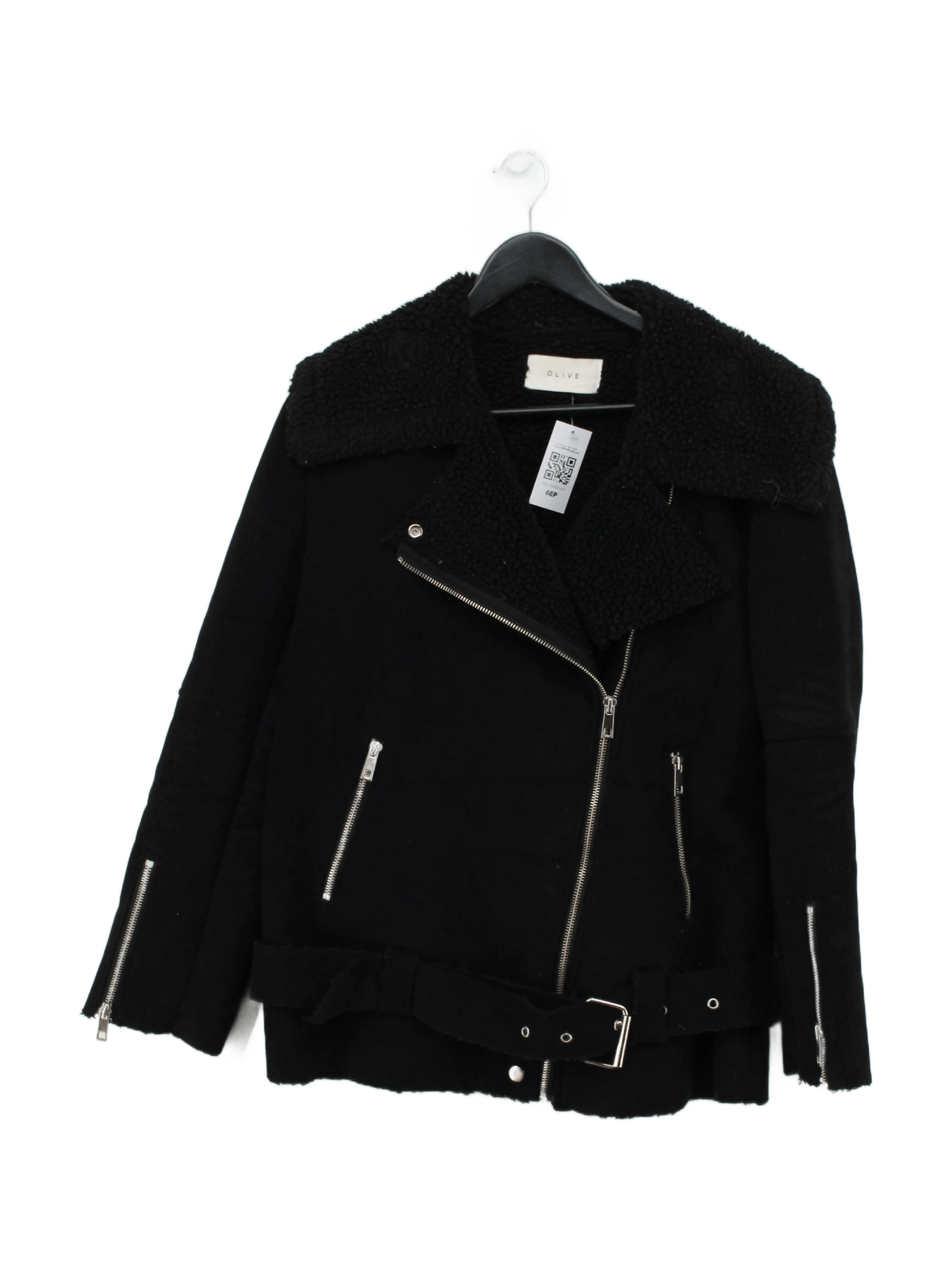 Olive Motorcycle Jacket jacket black