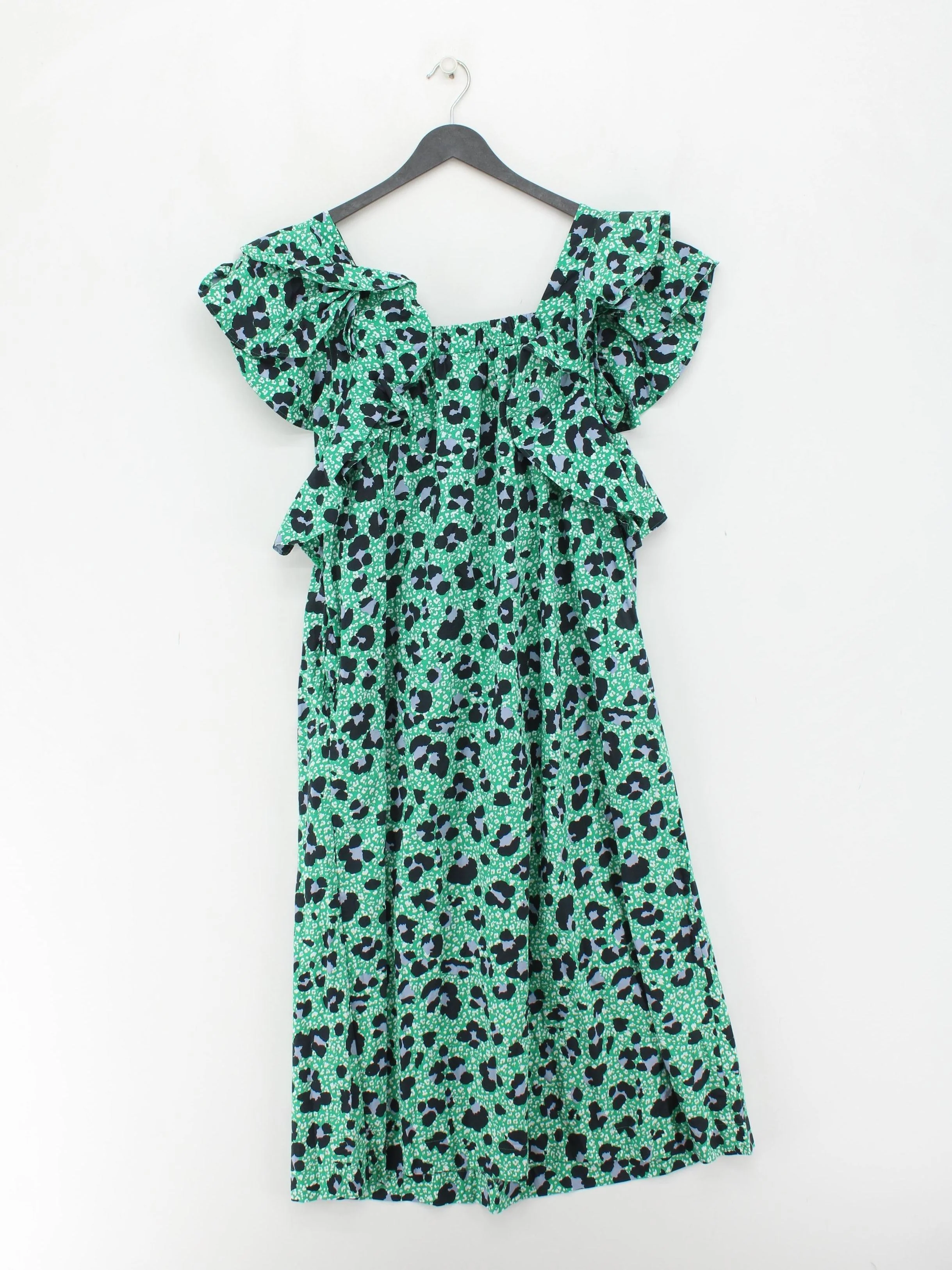 Oliver Bonas A-Line Midi Dress UK10 in Multi - Image 2