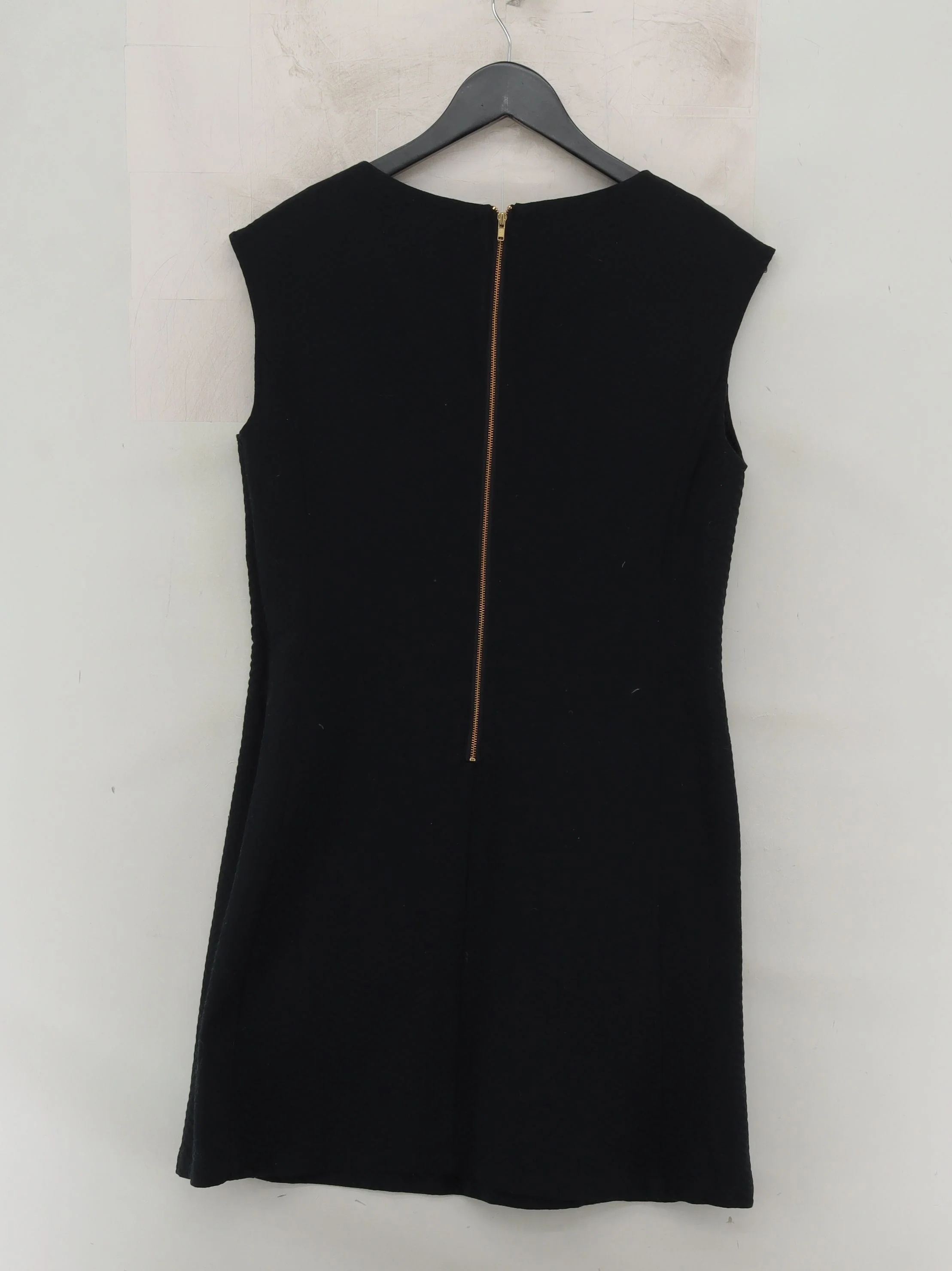 Oliver Bonas A-Line Mini Dress UK12 in Black - Image 2