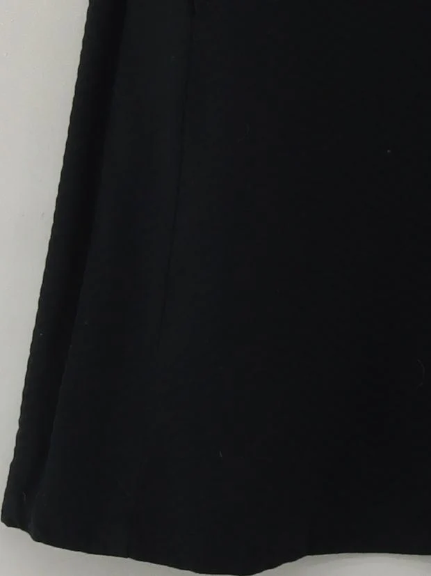 Oliver Bonas A-Line Mini Dress UK12 in Black - Image 4