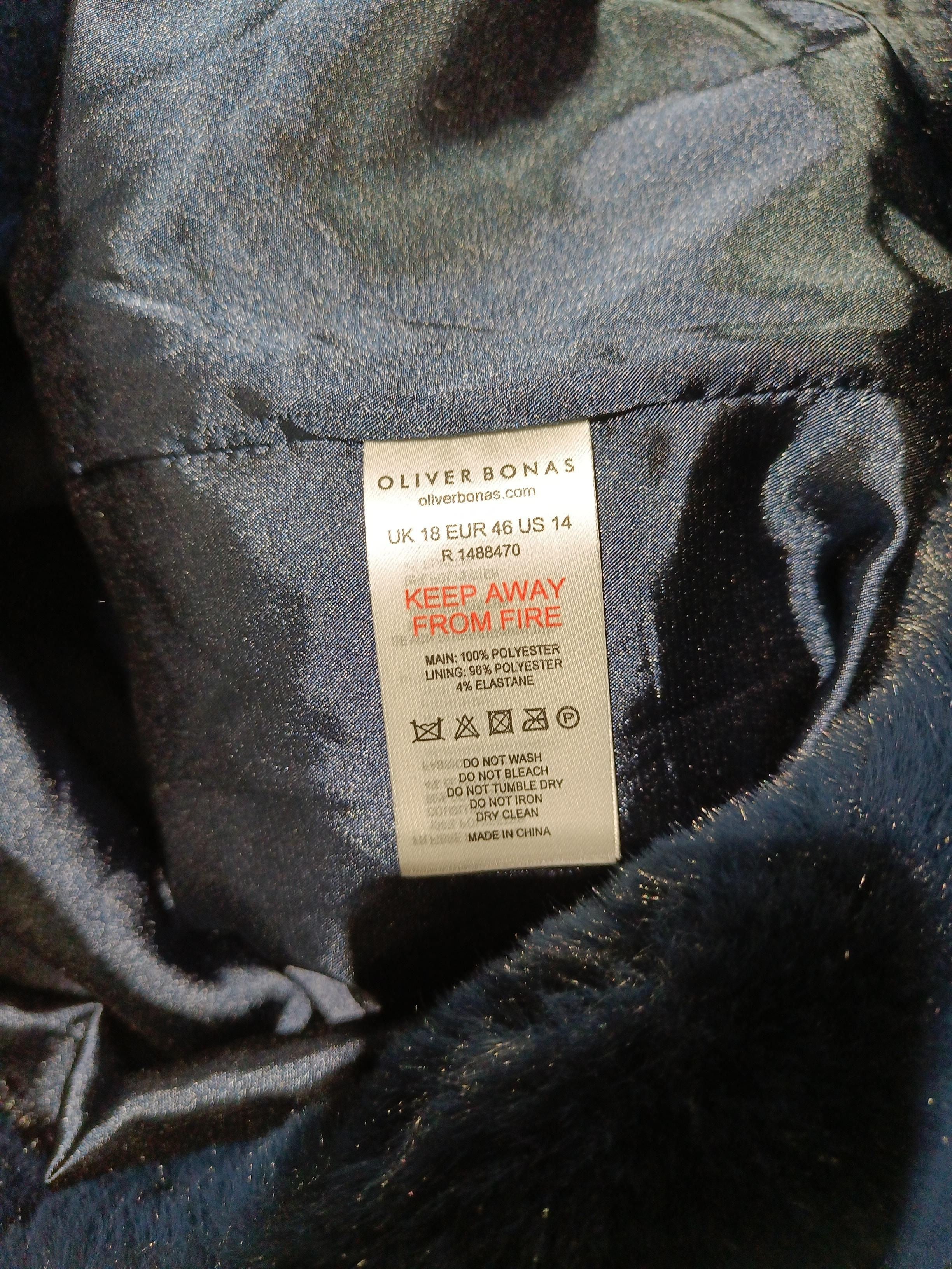 Oliver Bonas Bomber Jacket jacket blue - Image 6