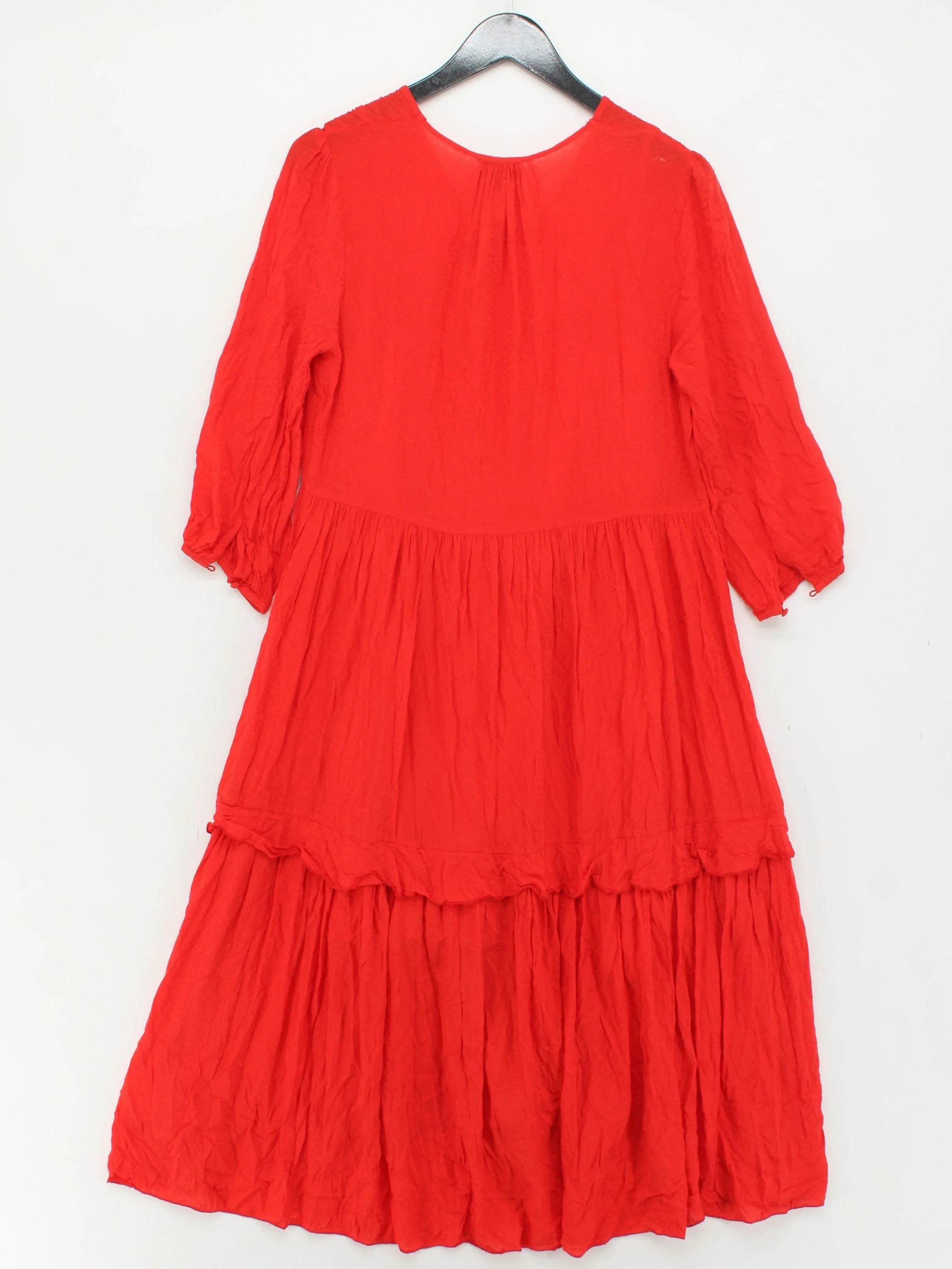 Oliver Bonas Jumper Mini Dress UK12 in Red - Image 2