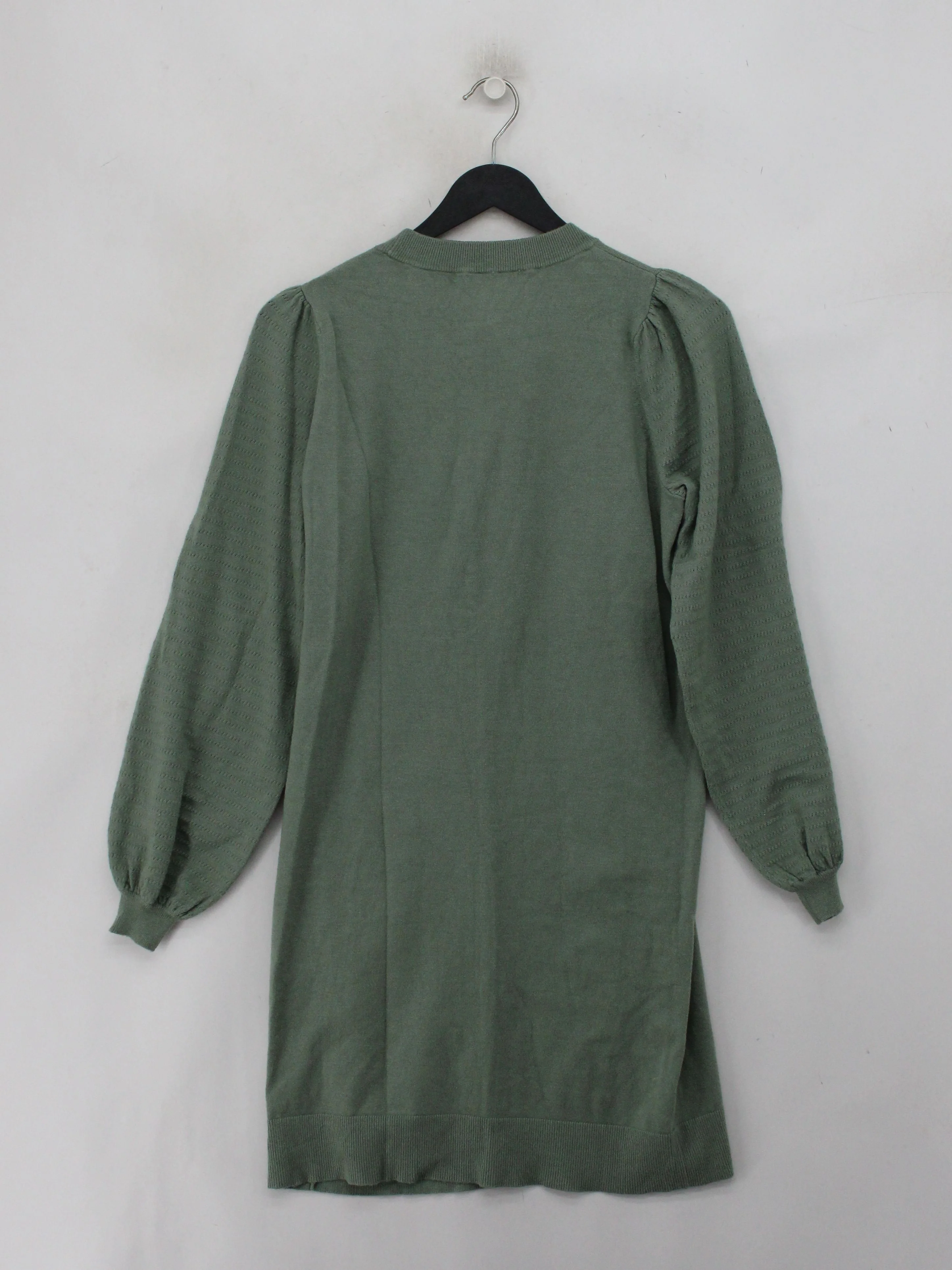 Oliver Bonas Jumper Mini Dress UK6 in Green - Image 2