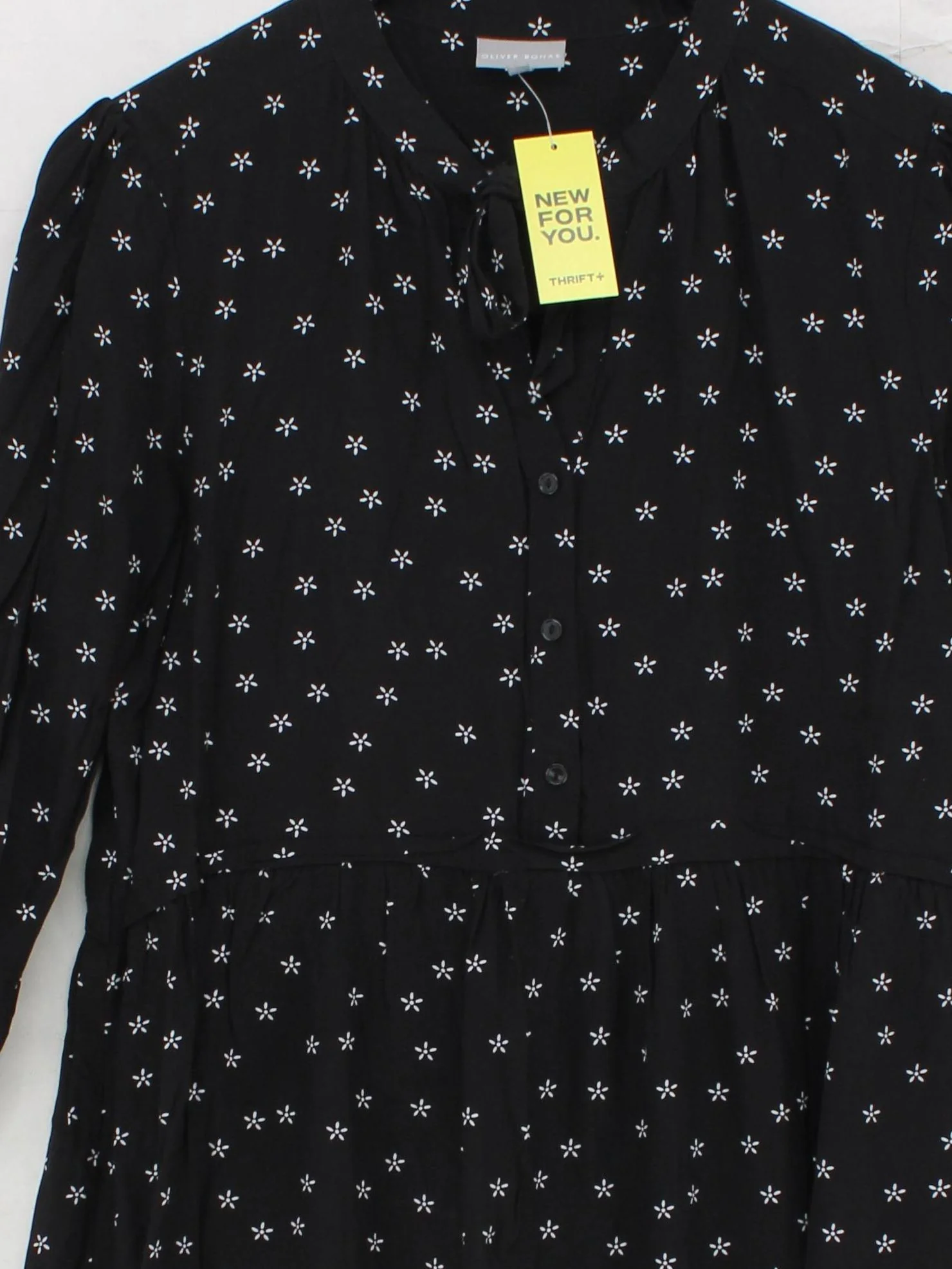 Oliver Bonas Maxi Dress UK12 in Black - Image 3