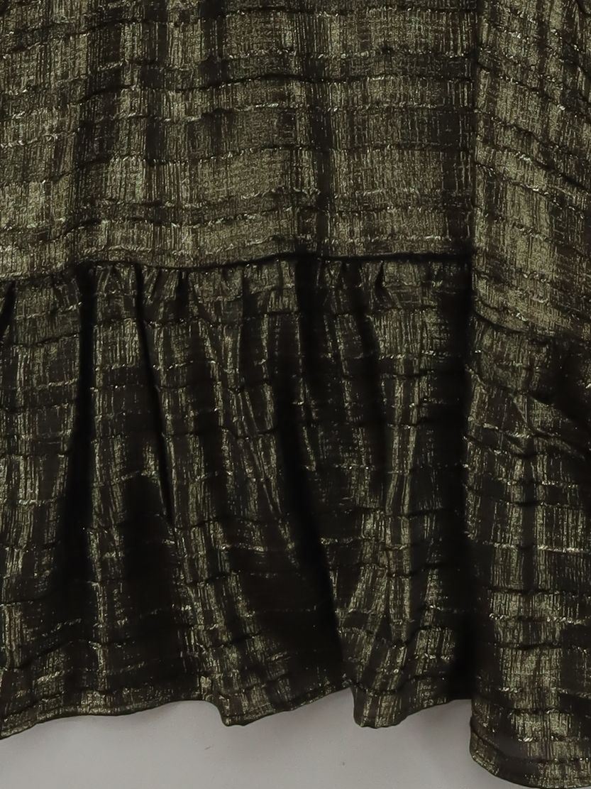 Oliver Bonas Mini Dress UK14 in Gold - Image 4
