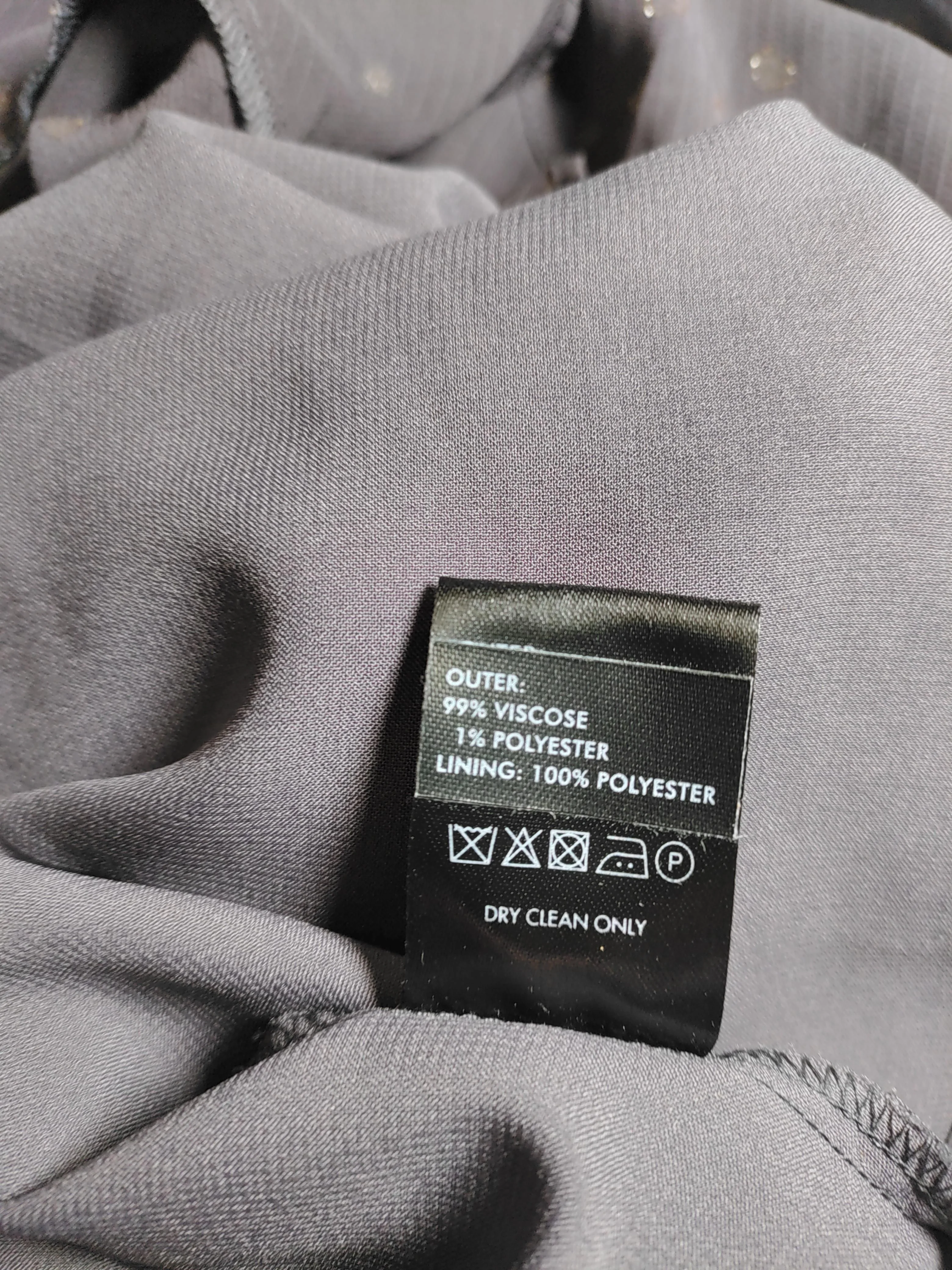 Oliver Bonas Shirt Midi Dress UK12 in Grey - Image 6