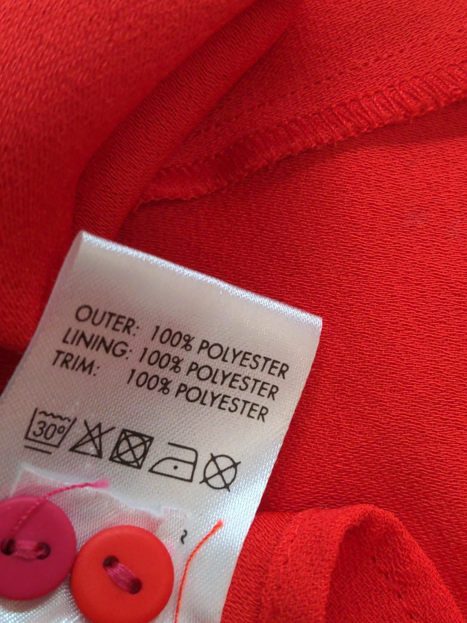 Oliver Bonas Shirt Midi Dress UK14 in Red - Image 6