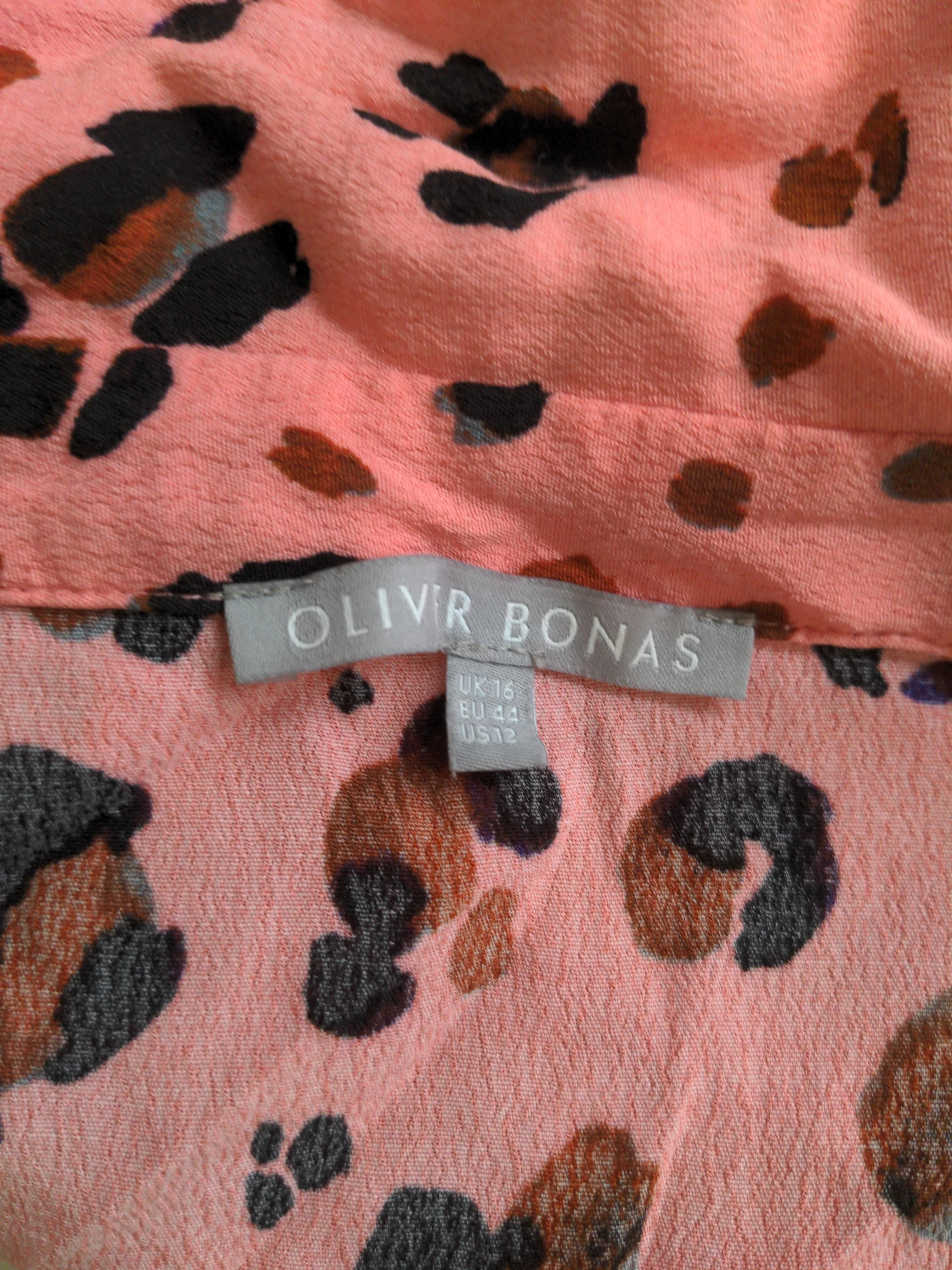 Oliver Bonas Shirt Midi Dress UK16 in Pink - Image 5