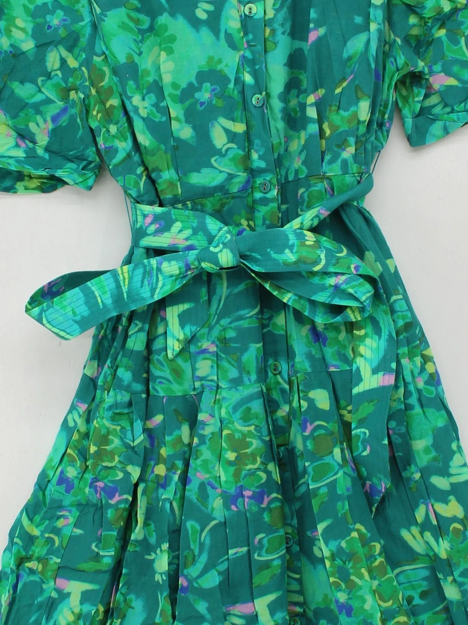 Oliver Bonas Shirt Midi Dress UK18 in Multi - Image 3