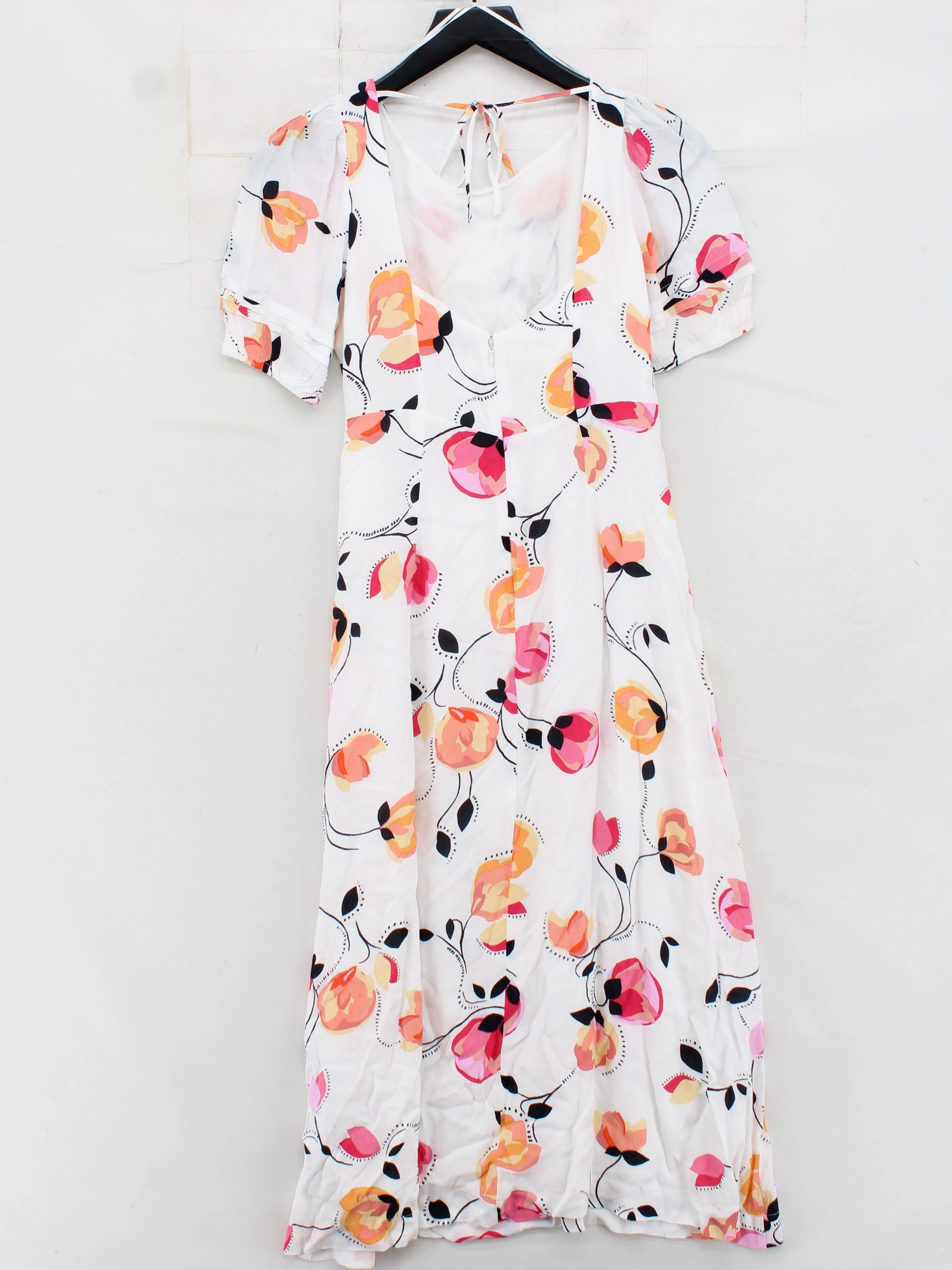Oliver Bonas Shirt Midi Dress UK6 in White - Image 2