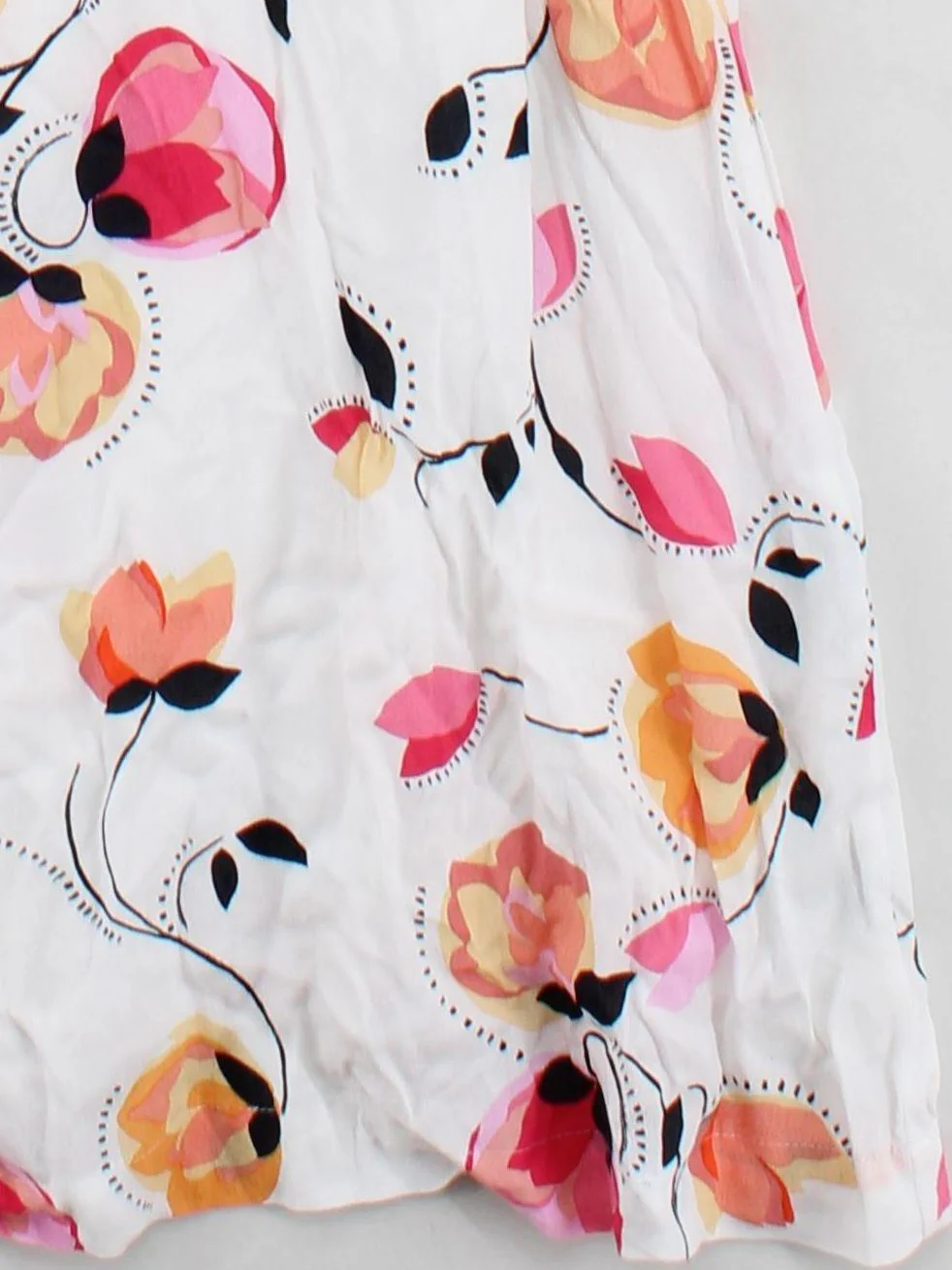Oliver Bonas Shirt Midi Dress UK6 in White - Image 4