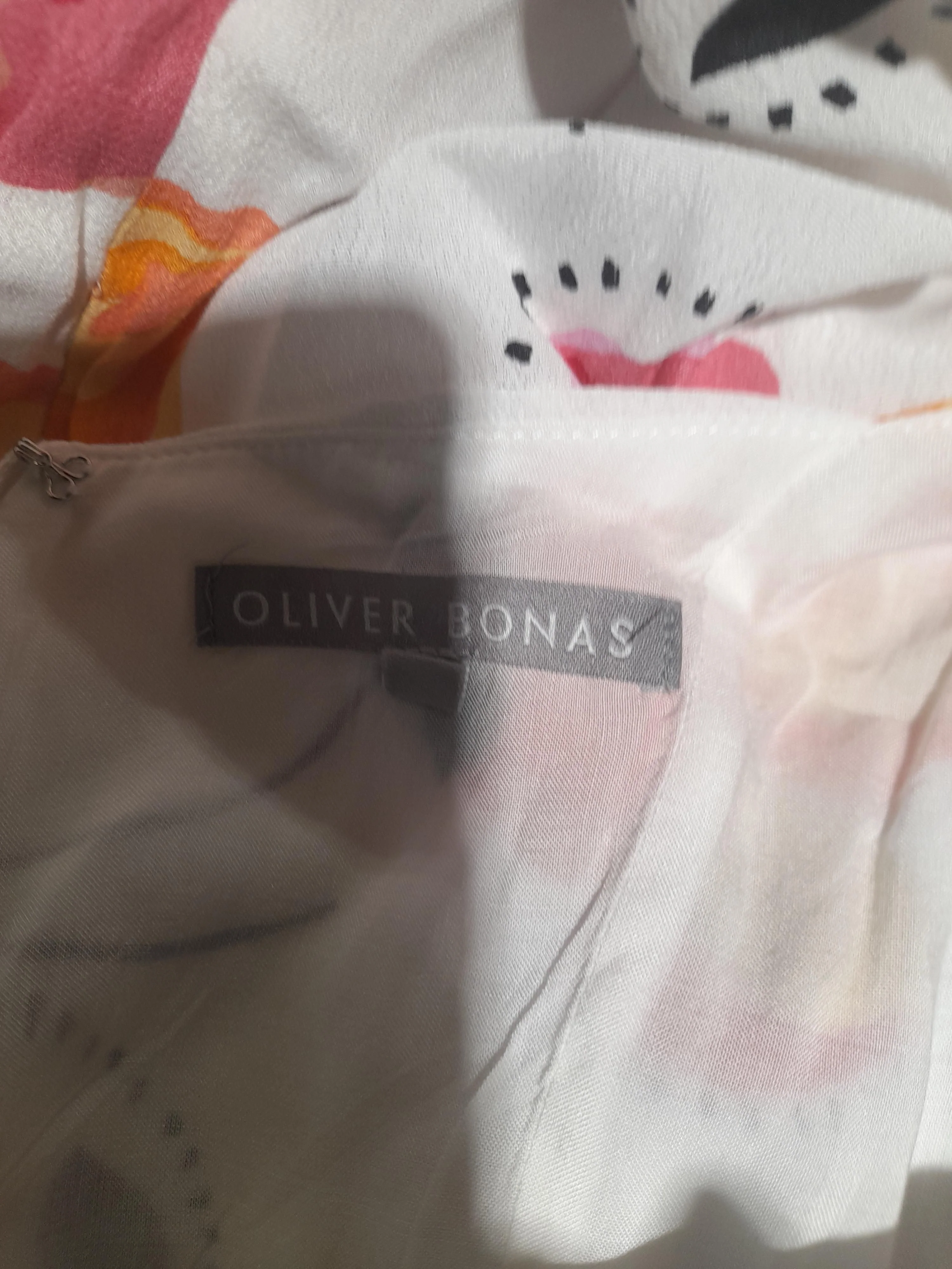 Oliver Bonas Shirt Midi Dress UK6 in White - Image 5