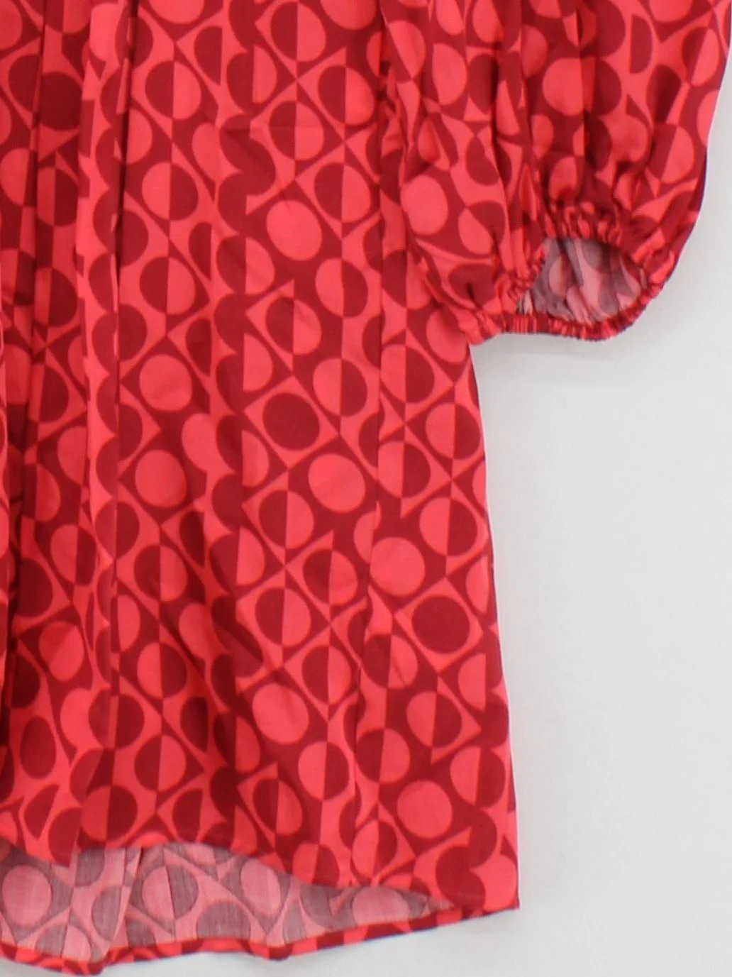 Oliver Bonas Shirt Mini Dress UK12 in Red - Image 4