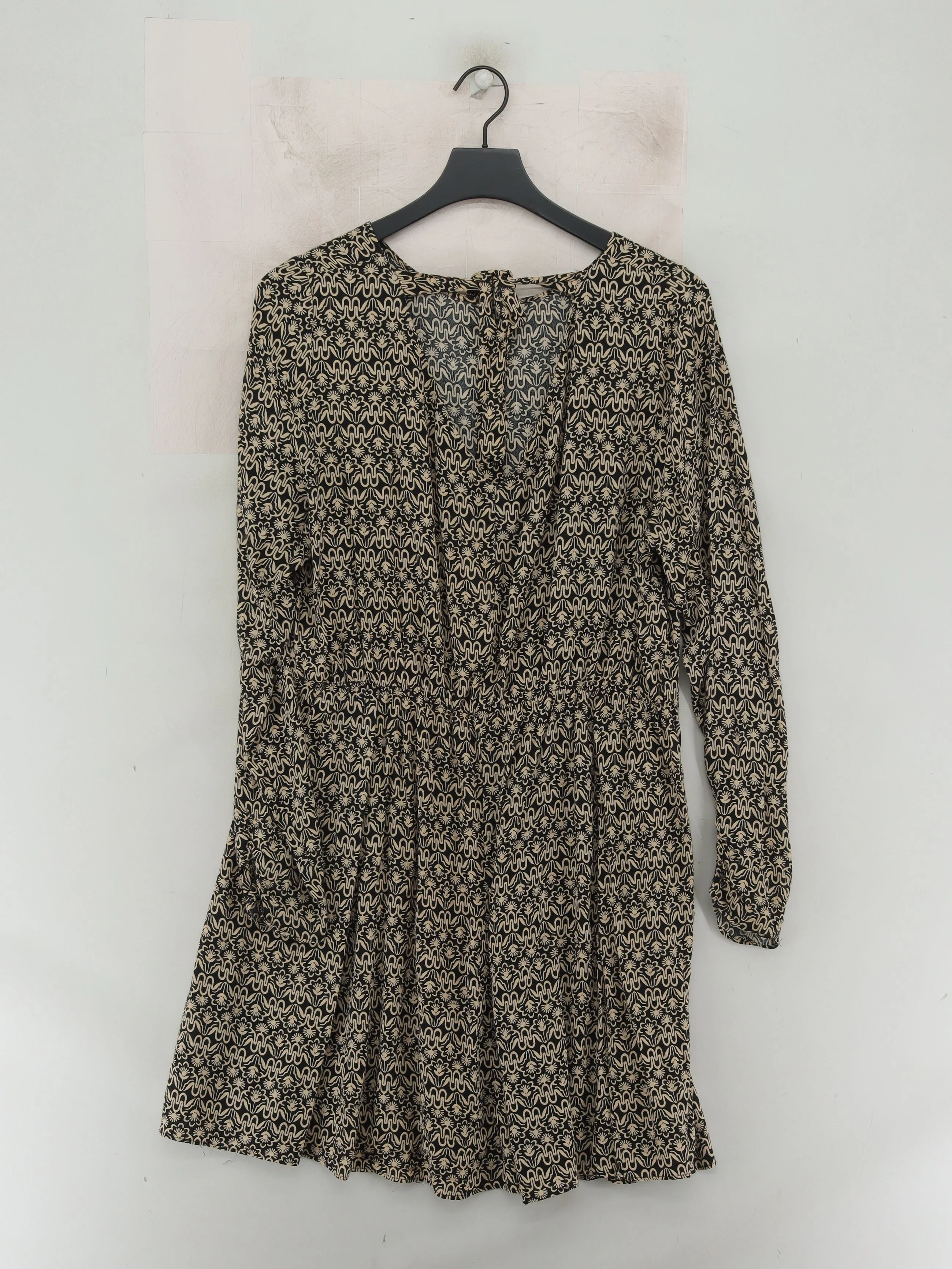 Oliver Bonas Shirt Mini Dress UK16 in Black - Image 2