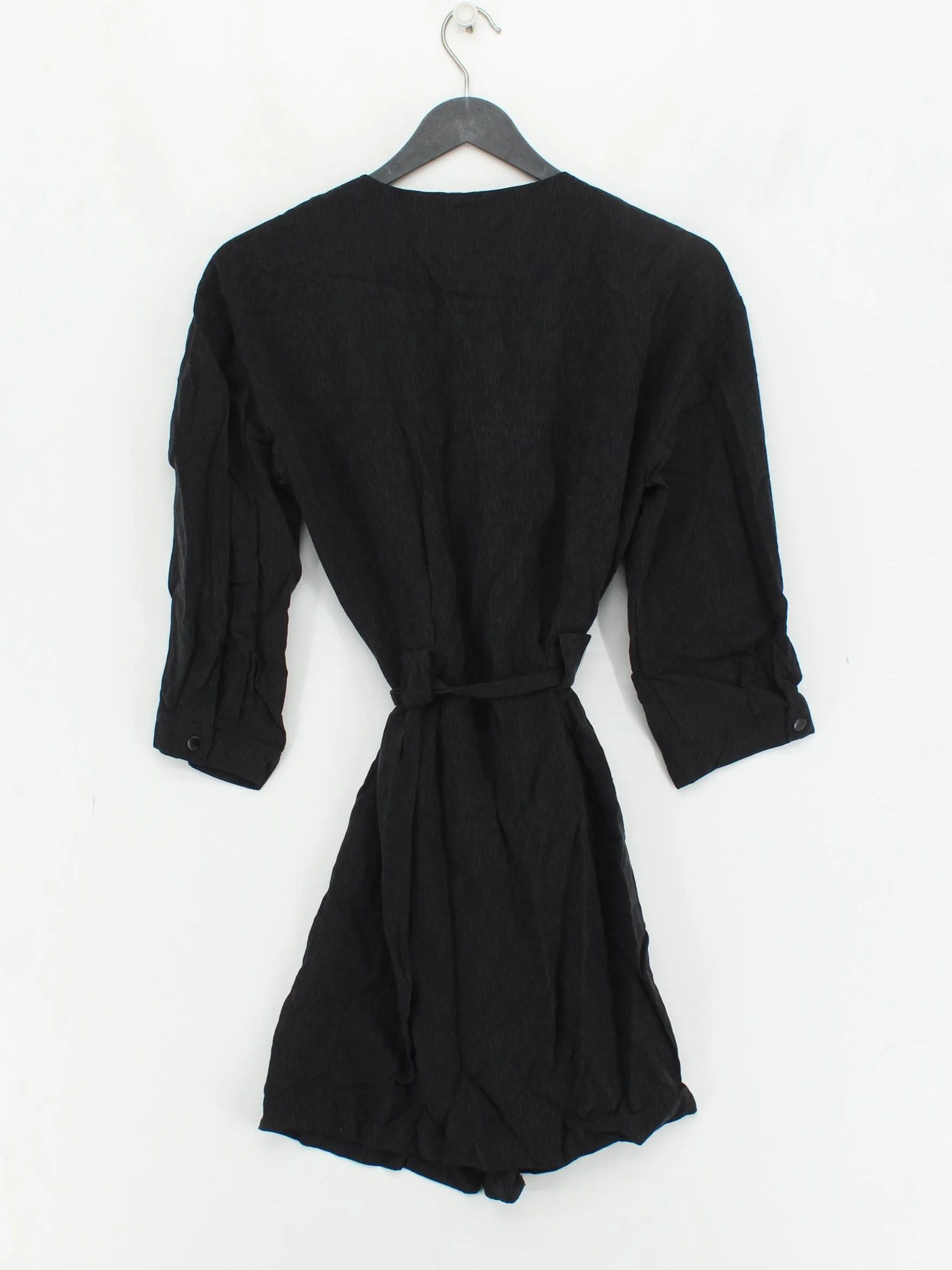 Oliver Bonas Shirt Mini Dress UK6 in Black - Image 2