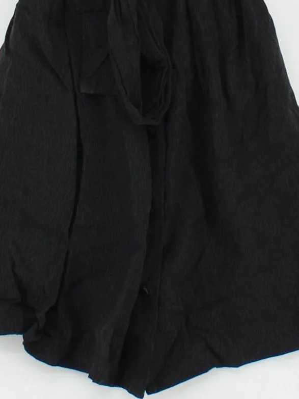 Oliver Bonas Shirt Mini Dress UK6 in Black - Image 4