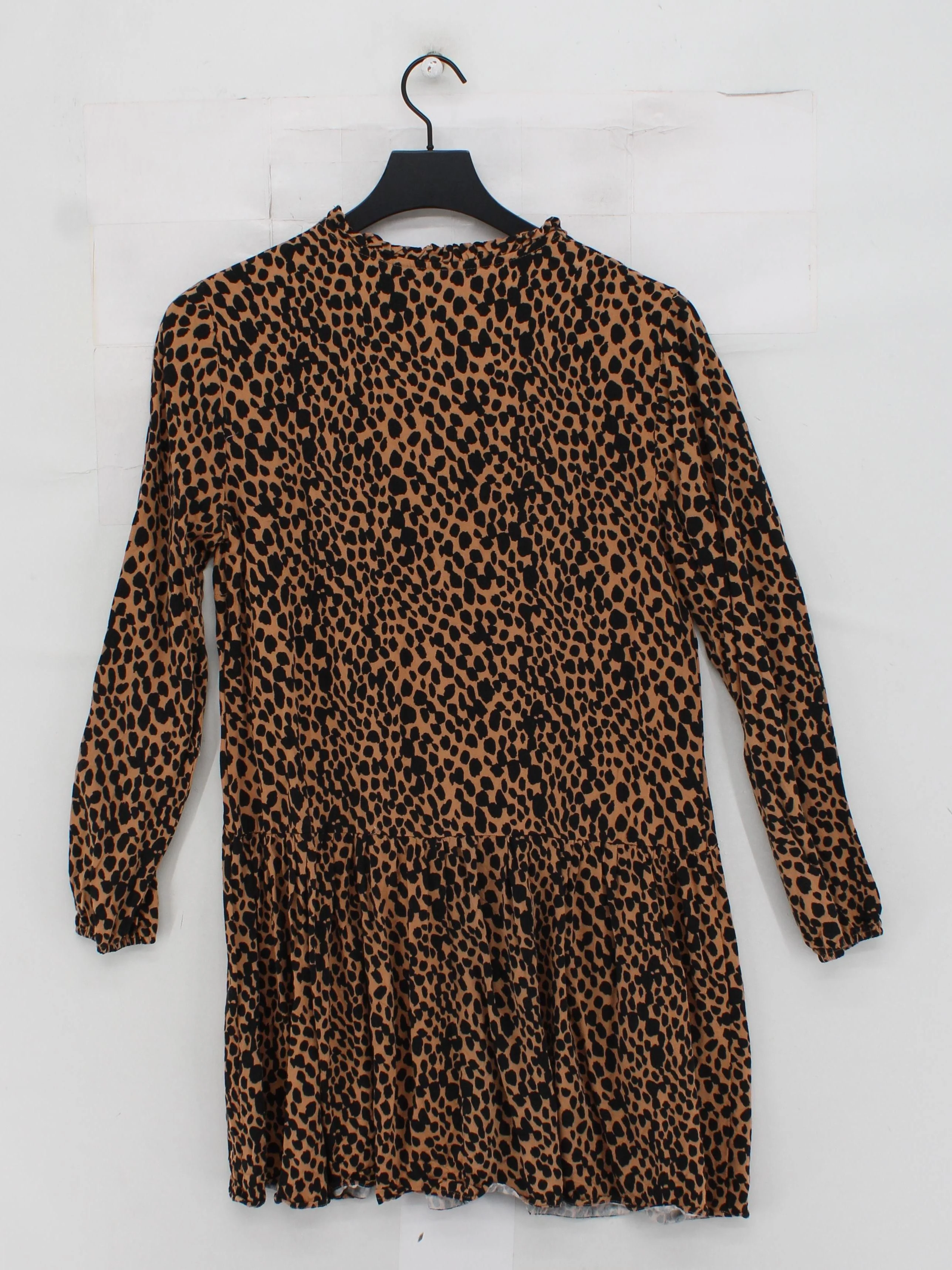 Oliver Bonas Shirt Mini Dress UK8 in Brown - Image 2