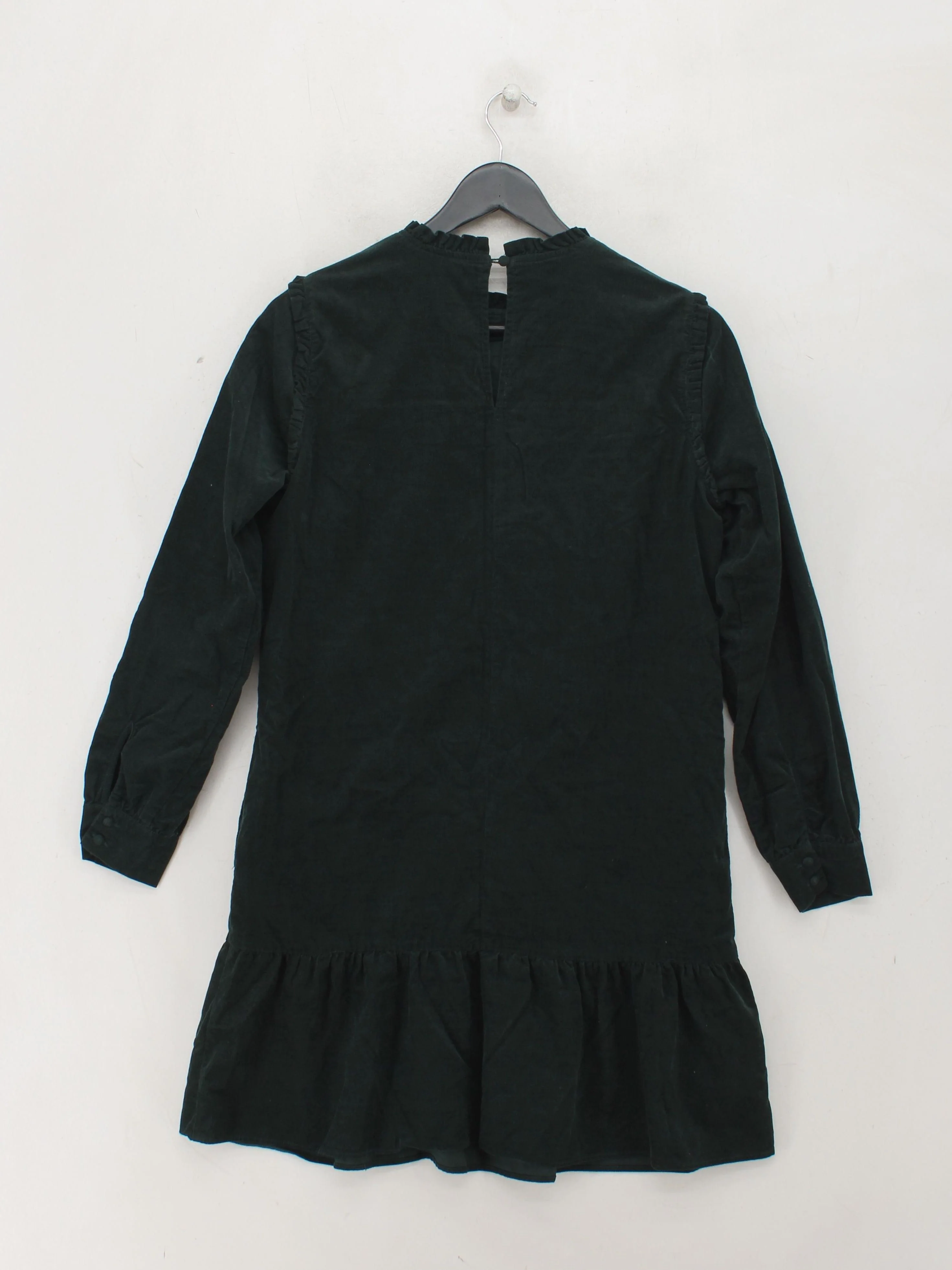 Oliver Bonas Shirt Mini Dress UK8 in Green - Image 2
