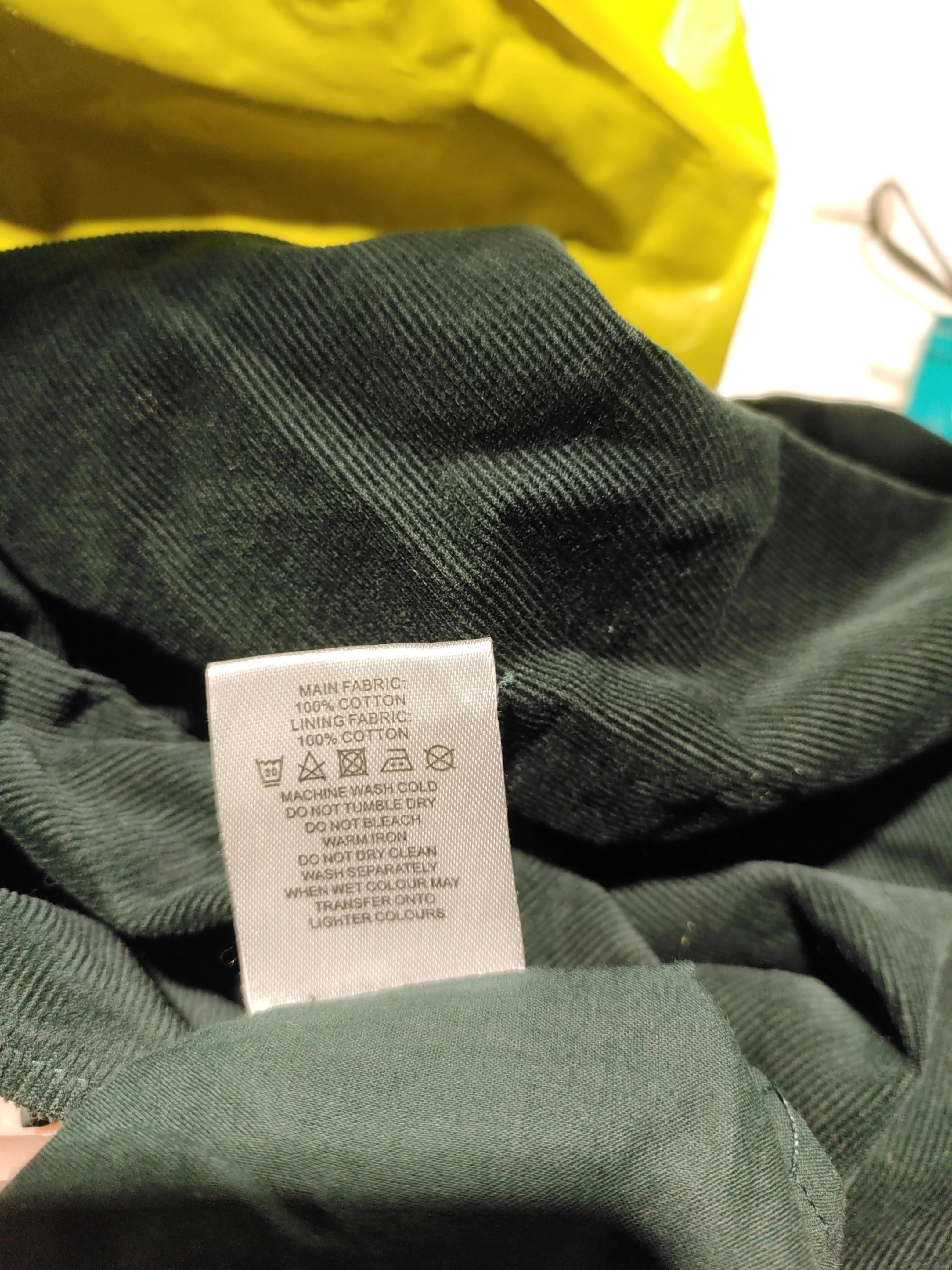Oliver Bonas Shirt Mini Dress UK8 in Green - Image 6